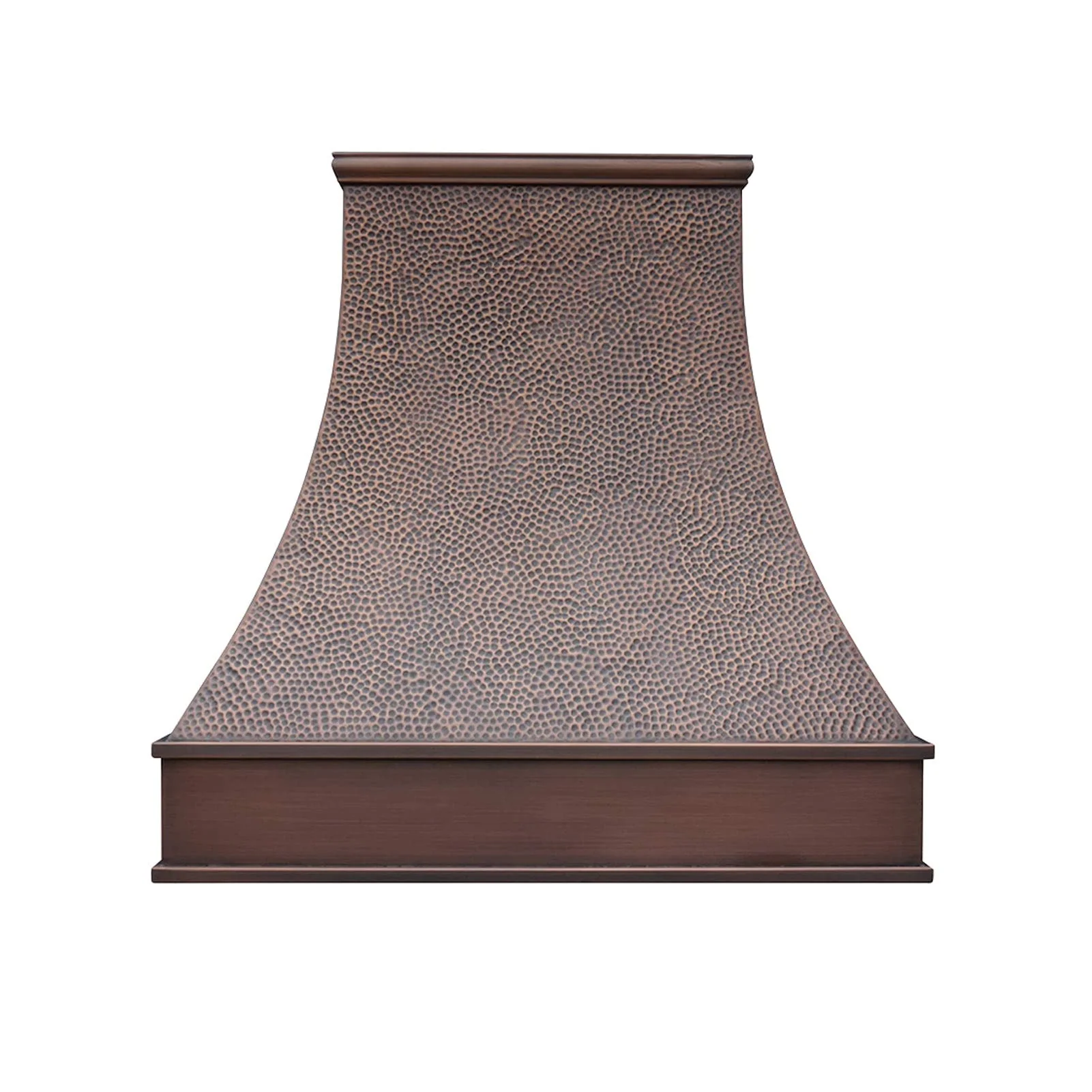 SINDA Classic Hammered Solid Copper Range Hood with High Airflow Cenrtifugal Blower, Stainless Steal Vent with Liner and Internal Motor, Baffle Filter, H7BSW3027, 30"Wx27"H, Wall Mount product image