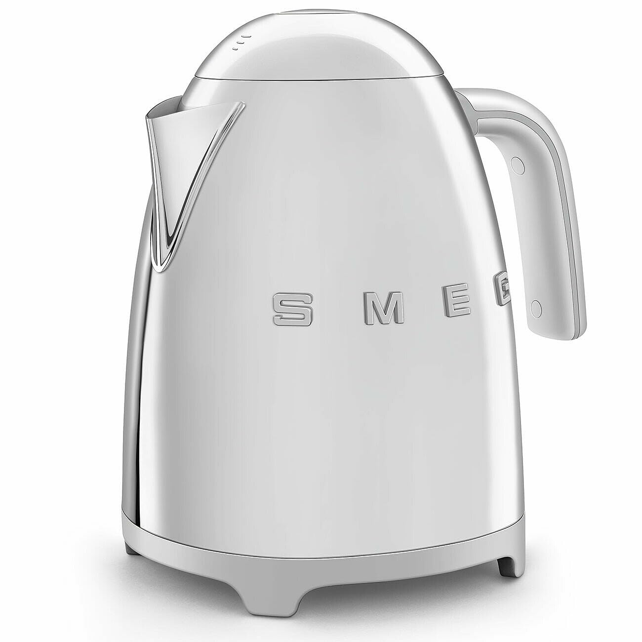 SMEG 50’s Retro Style Electric Water Kettle with Automatic Shutoff, Removable Base, and Water Indicator, KLF03SSUS, Polished Stainless Steel product image