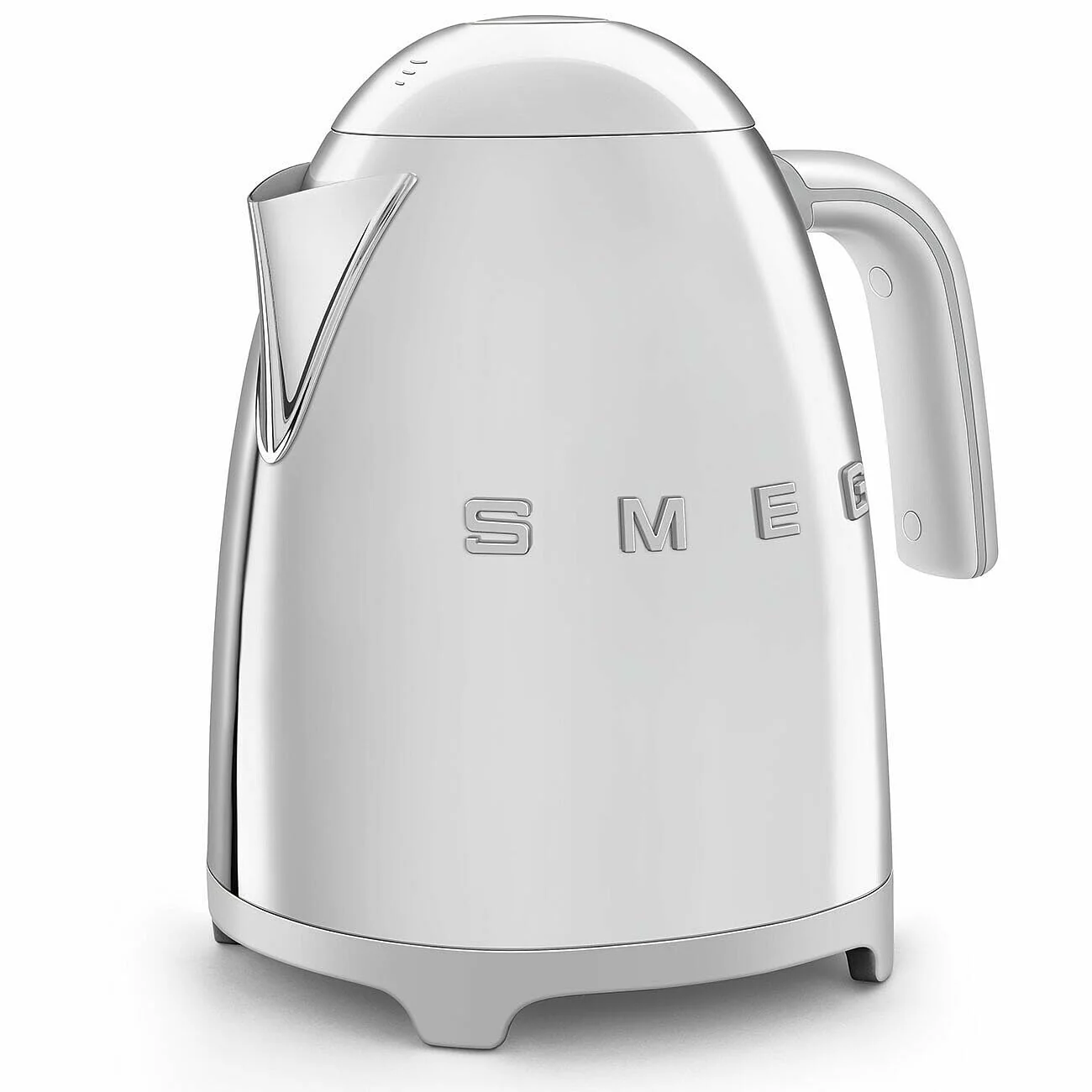 SMEG 50’s Retro Style Electric Water Kettle with Automatic Shutoff, Removable Base, and Water Indicator, KLF03SSUS, Polished Stainless Steel product image