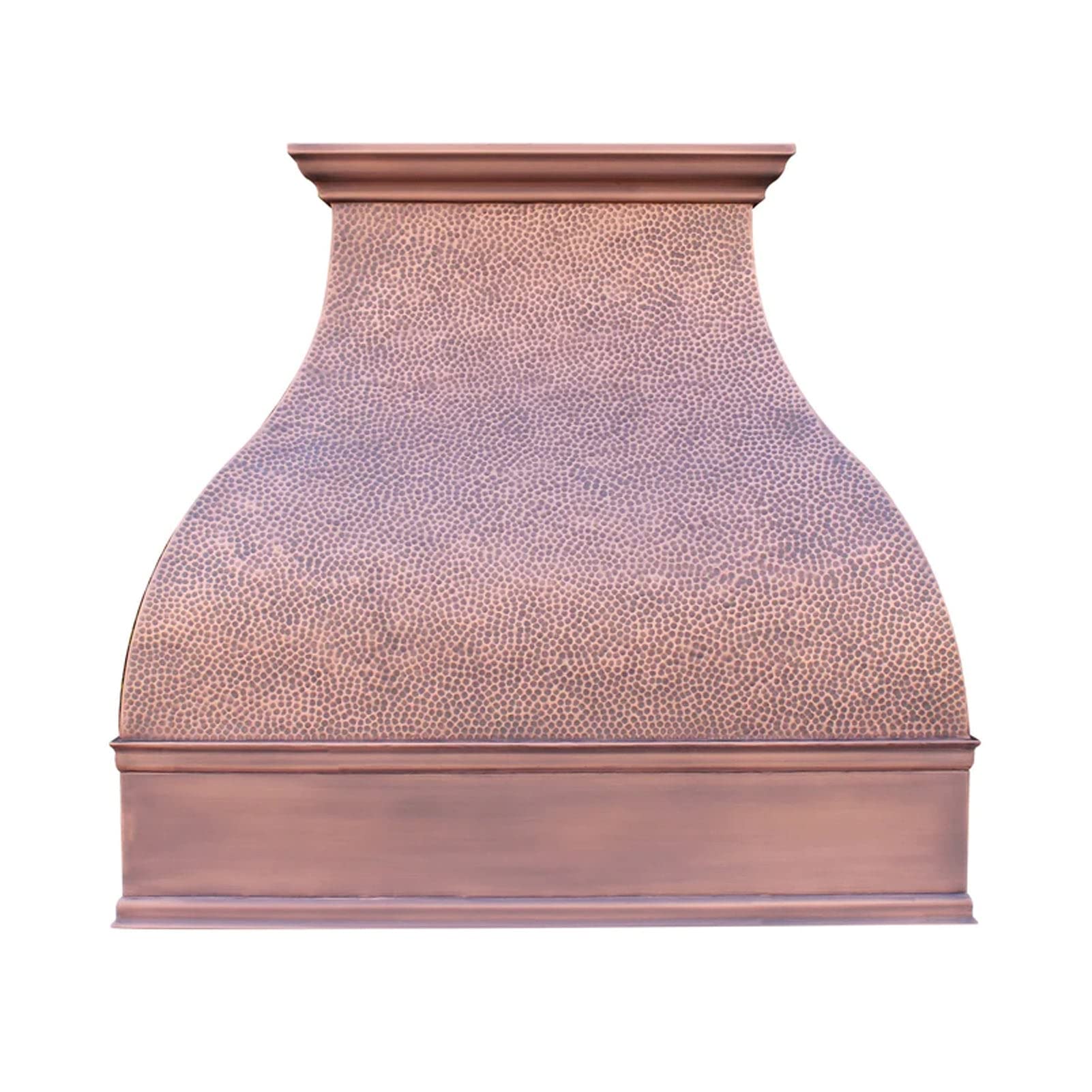 Custom Range Hood Made From 16Gauge Solid Copper Comes with Quiet Vent Sinda H2L product image