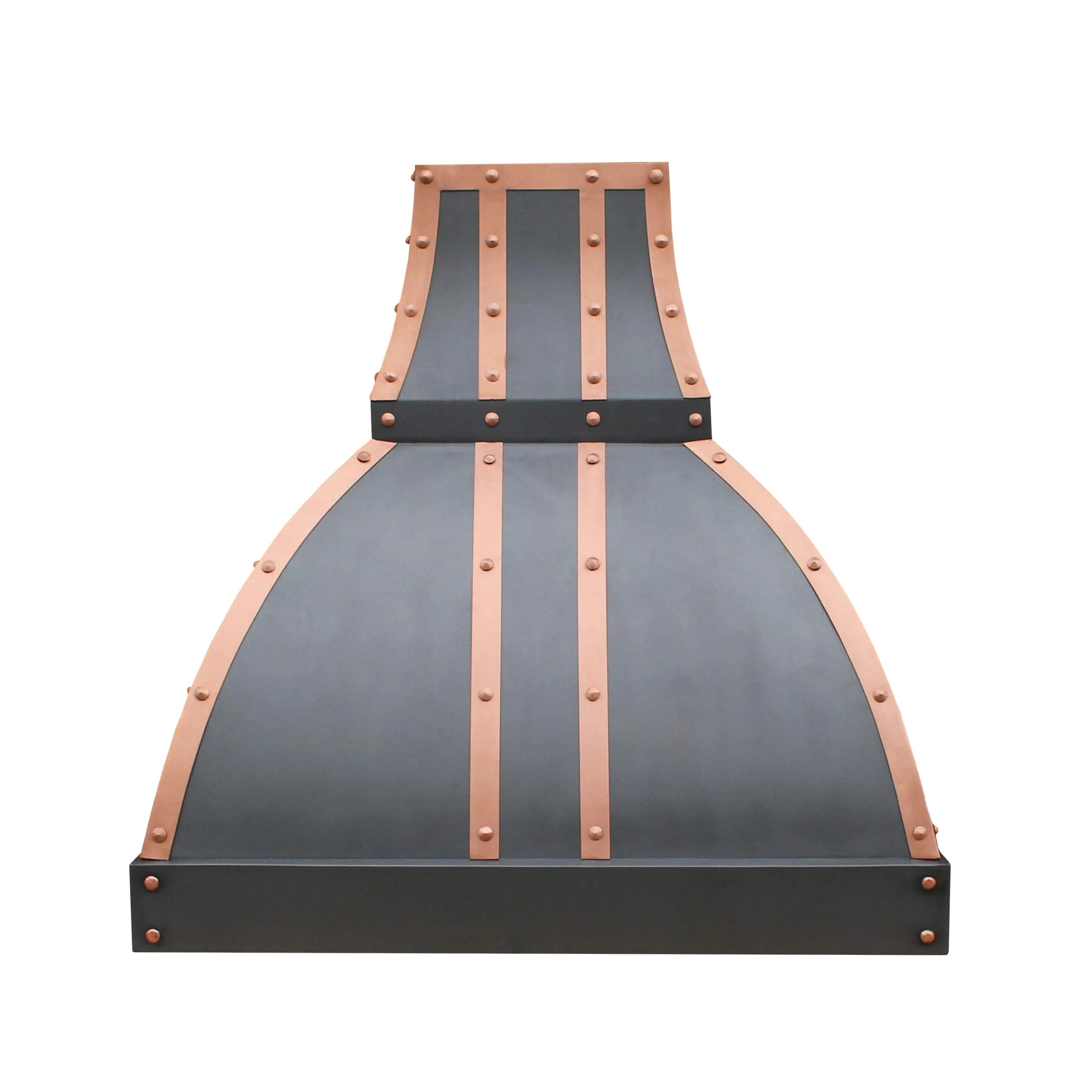 Copper Kitchen Oven Hood Comes with Professional Stainless Steel Range Hood Vent Oil Rubbed Bronze Patina Sinda H1STRO product image