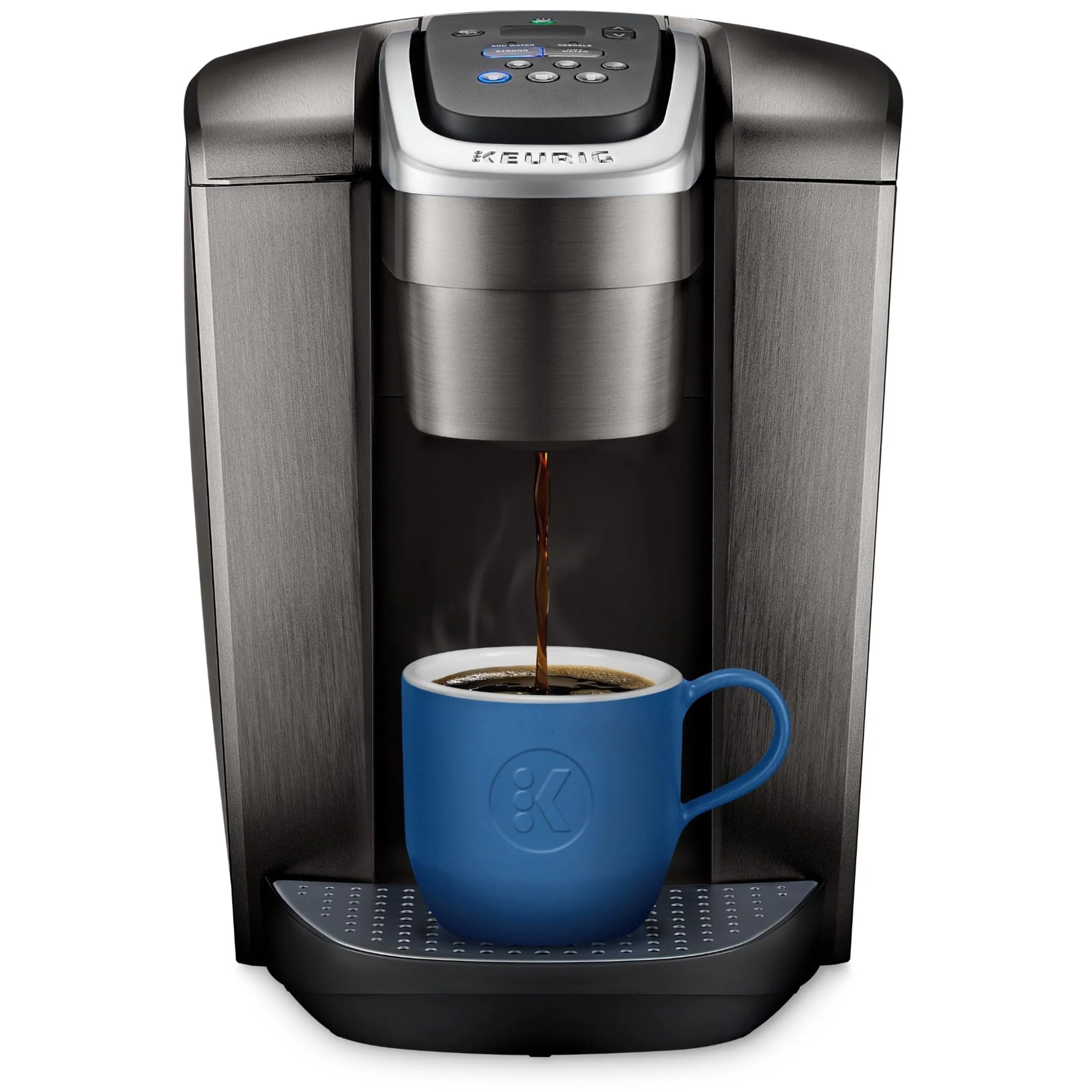 Keurig K-Elite Single Serve K-Cup Pod Coffee Maker, with Strength and Temperature Control, Iced Coffee Capability, 8 to 12oz Brew Size, Programmable, Brushed Slate product image