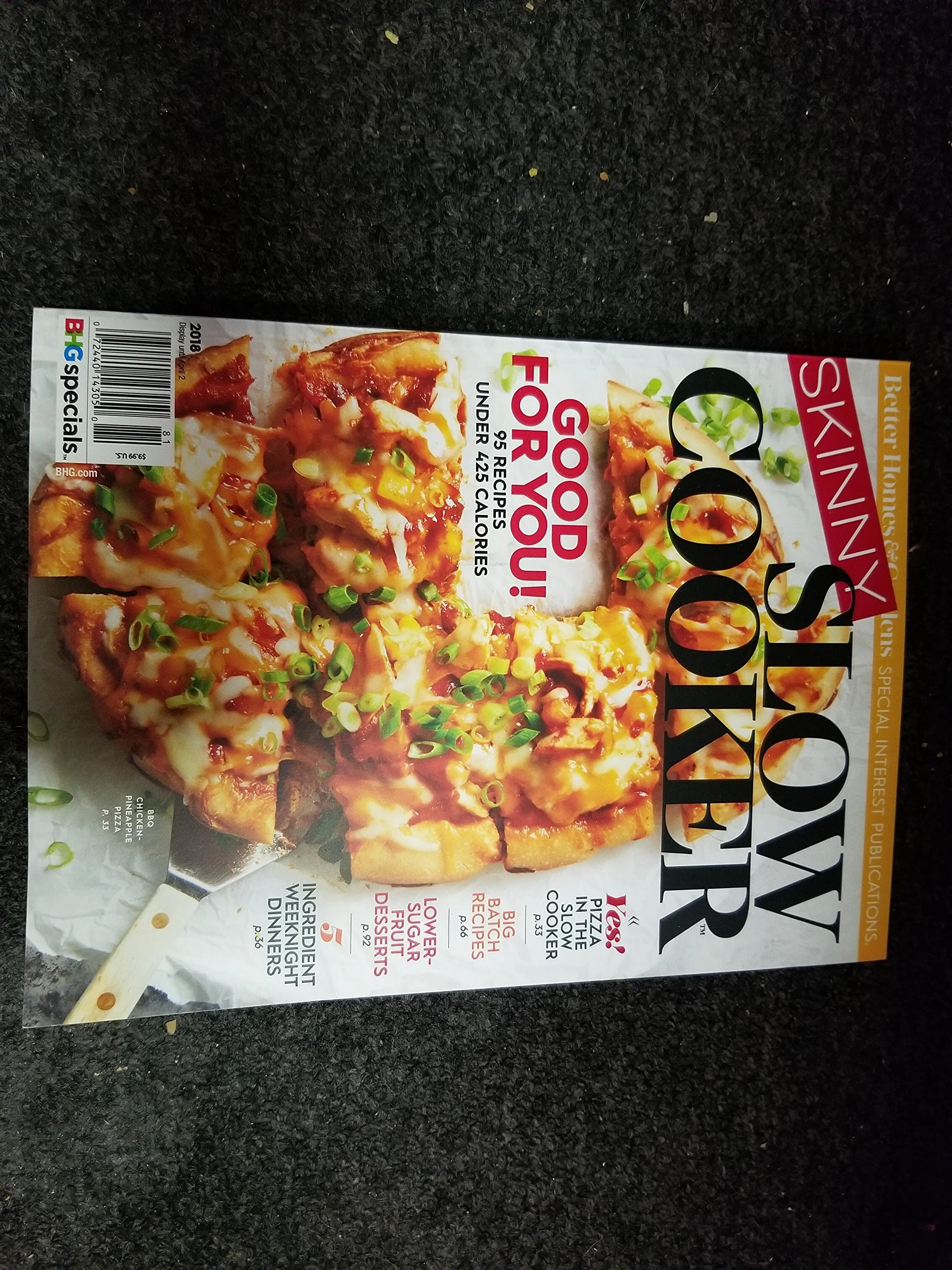 BHG Skinny Slow Cooker better homes & garden Magazine 2018 Afamncg Store product image