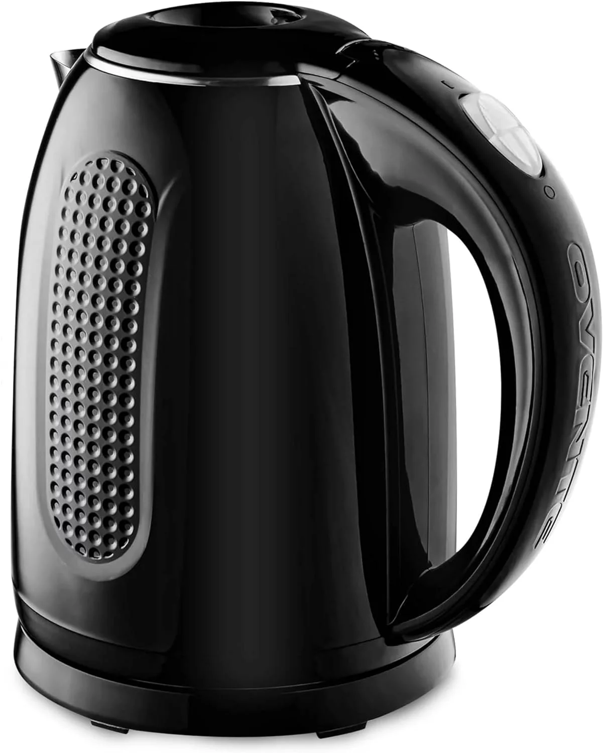 OVENTE 1.7L Double Wall Electric Tea Kettle, 1100W Water Boiler and Heater with Cool-Touch Exterior, Stainless Steel Insulated Interior, Auto Shut-Off, Boil-Dry Protection & Locking Lid, Black KD64B product image