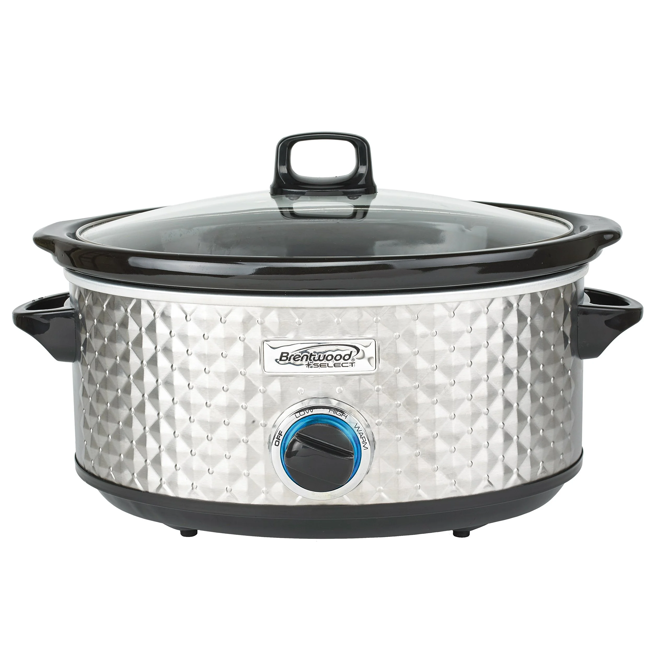 Brentwood Select 7 Quart Slow Cooker in Silver product image