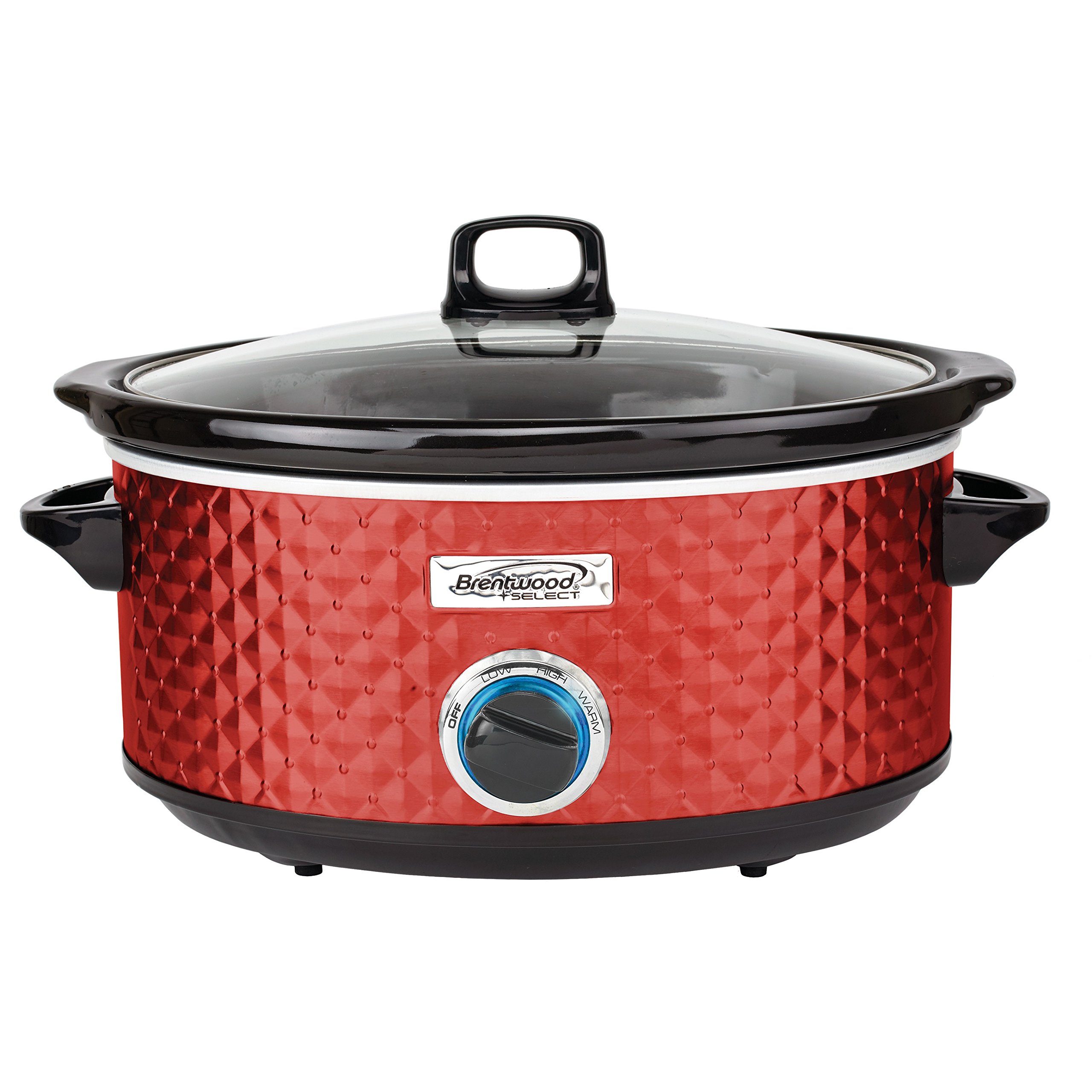 Brentwood Select 7 Quart Slow Cooker in Red product image