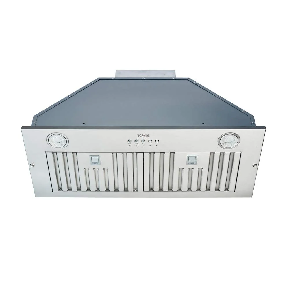 KOBE Range Hoods INX2930SQBF-500-1 Built-In/Insert Range Hood, 30", Stainless Steel product image