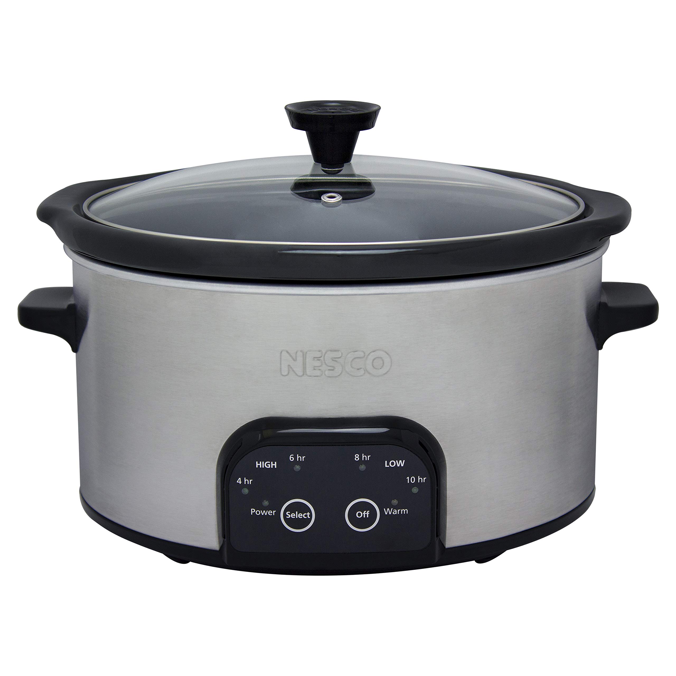 NESCO DSC-6-25, Digital Slow Cooker, 6 Quart, Silver product image