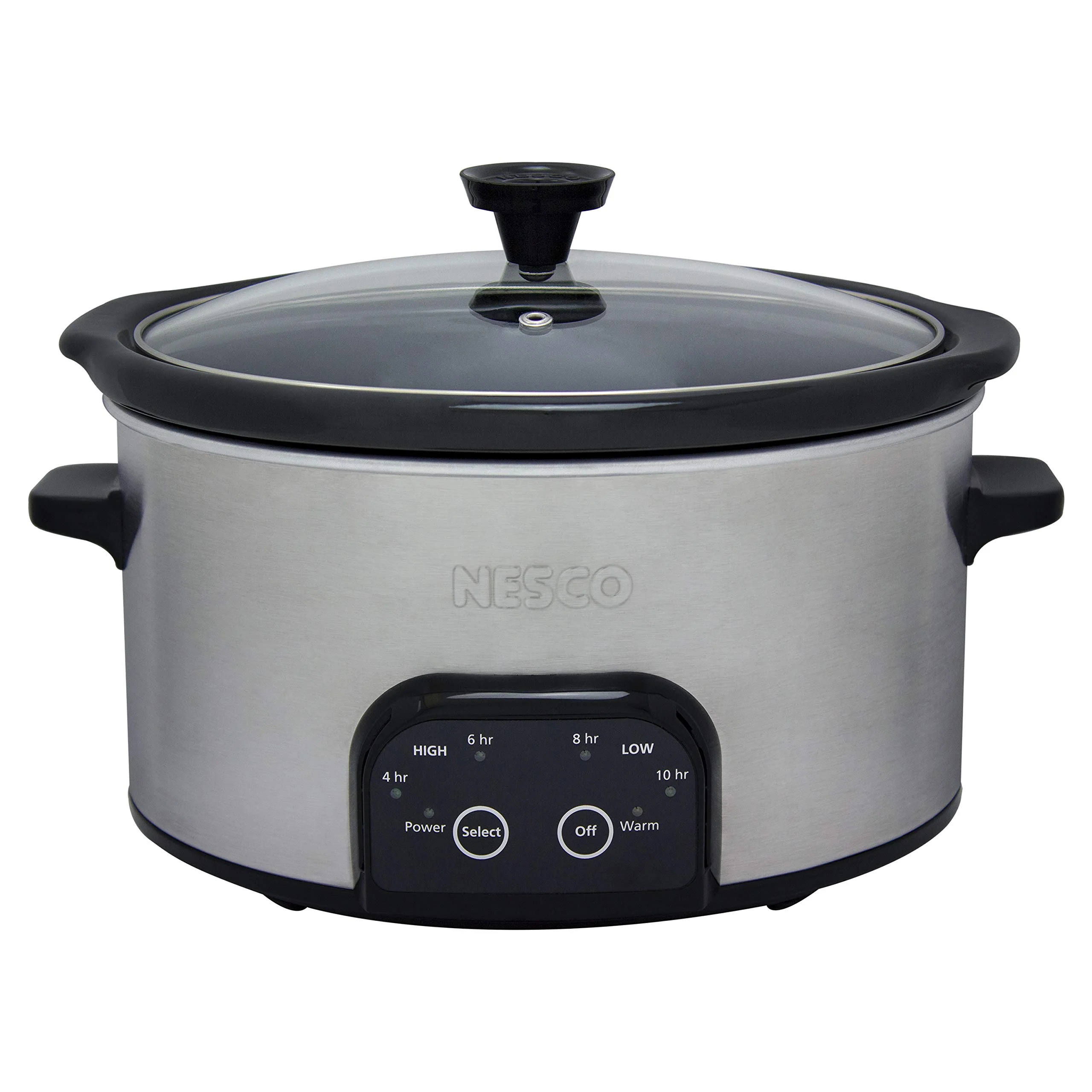 NESCO DSC-6-25, Digital Slow Cooker, 6 Quart, Silver product image