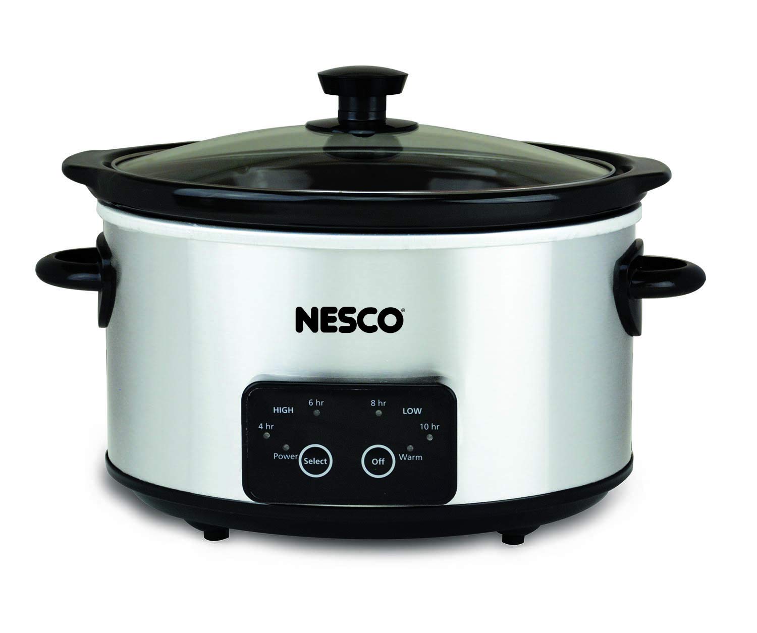 Nesco DSC-4-25, Digital Slow Cooker, 4 Quart, Silver product image