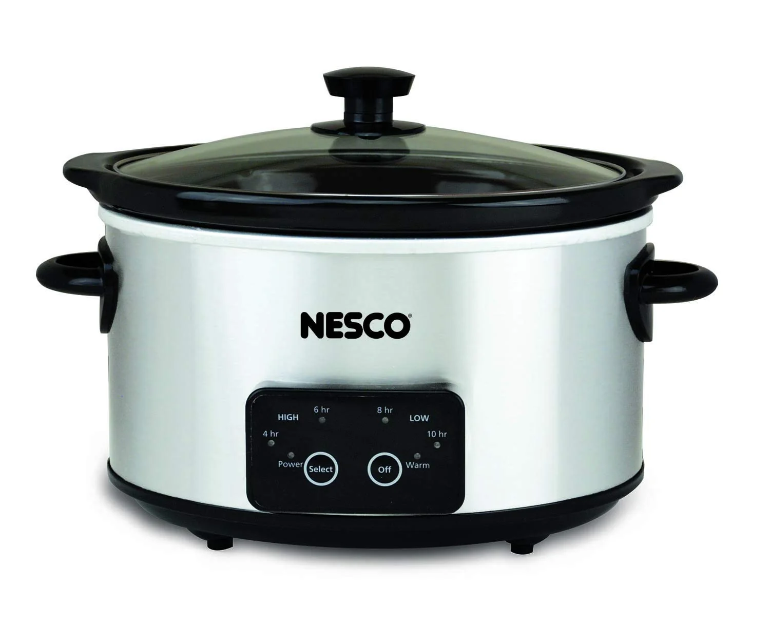 Nesco DSC-4-25, Digital Slow Cooker, 4 Quart, Silver product image