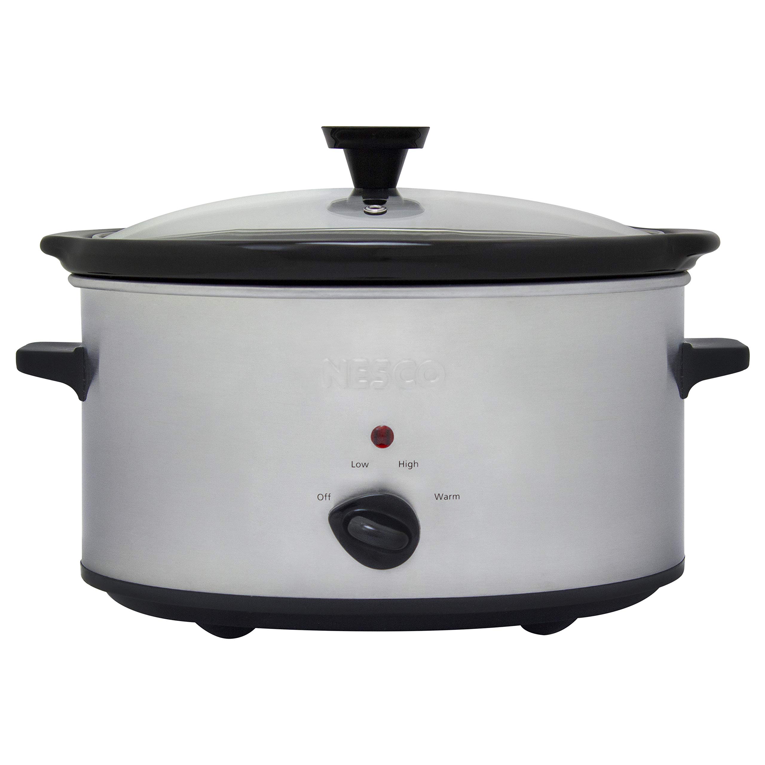 NESCO SC-6-25, Slow Cooker, 6 Quart, Silver product image