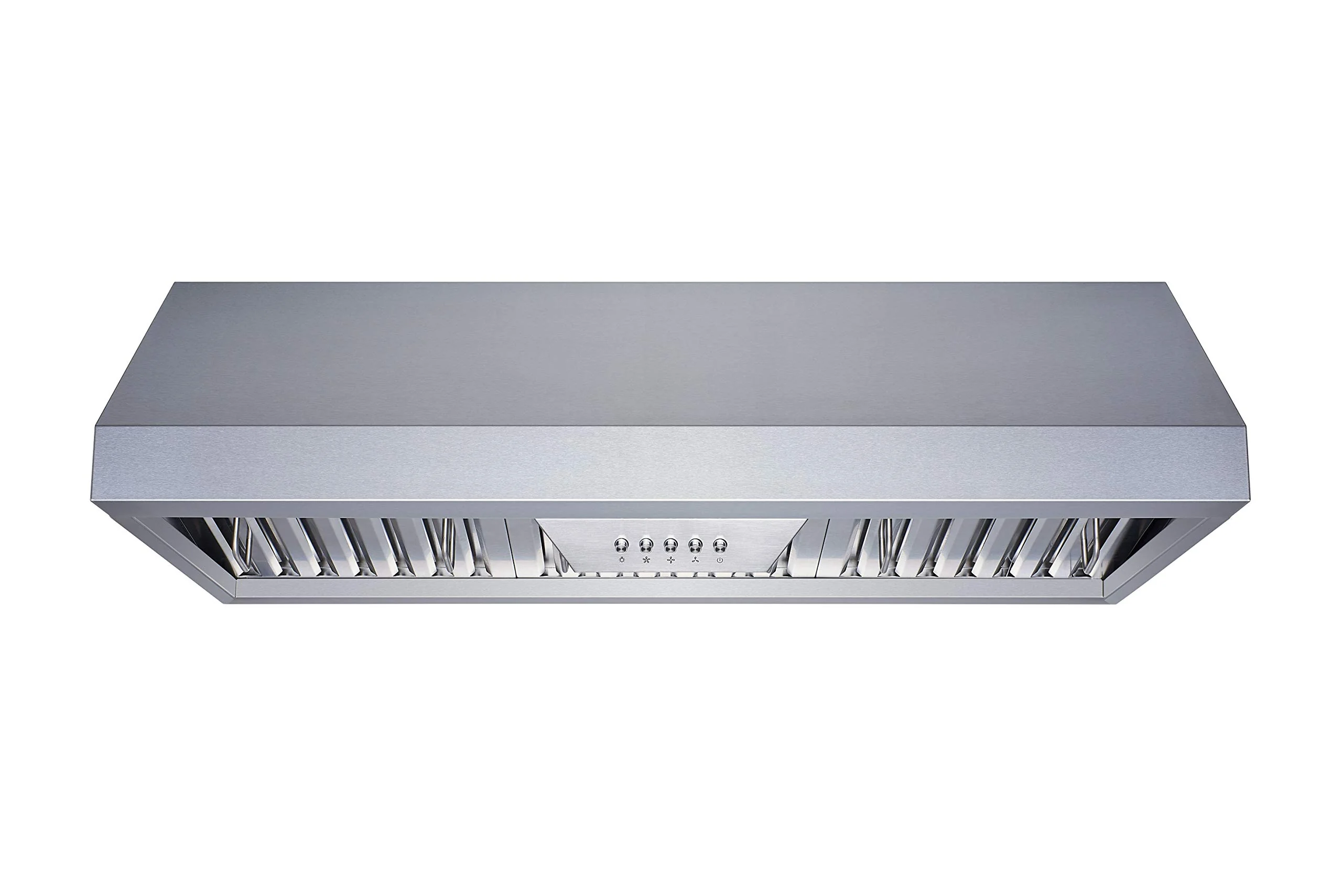 Winflo 36 In. Ducted Stainless Steel Under Cabinet Range Hood with Stainless Steel Baffle Filters and Push Button Control product image