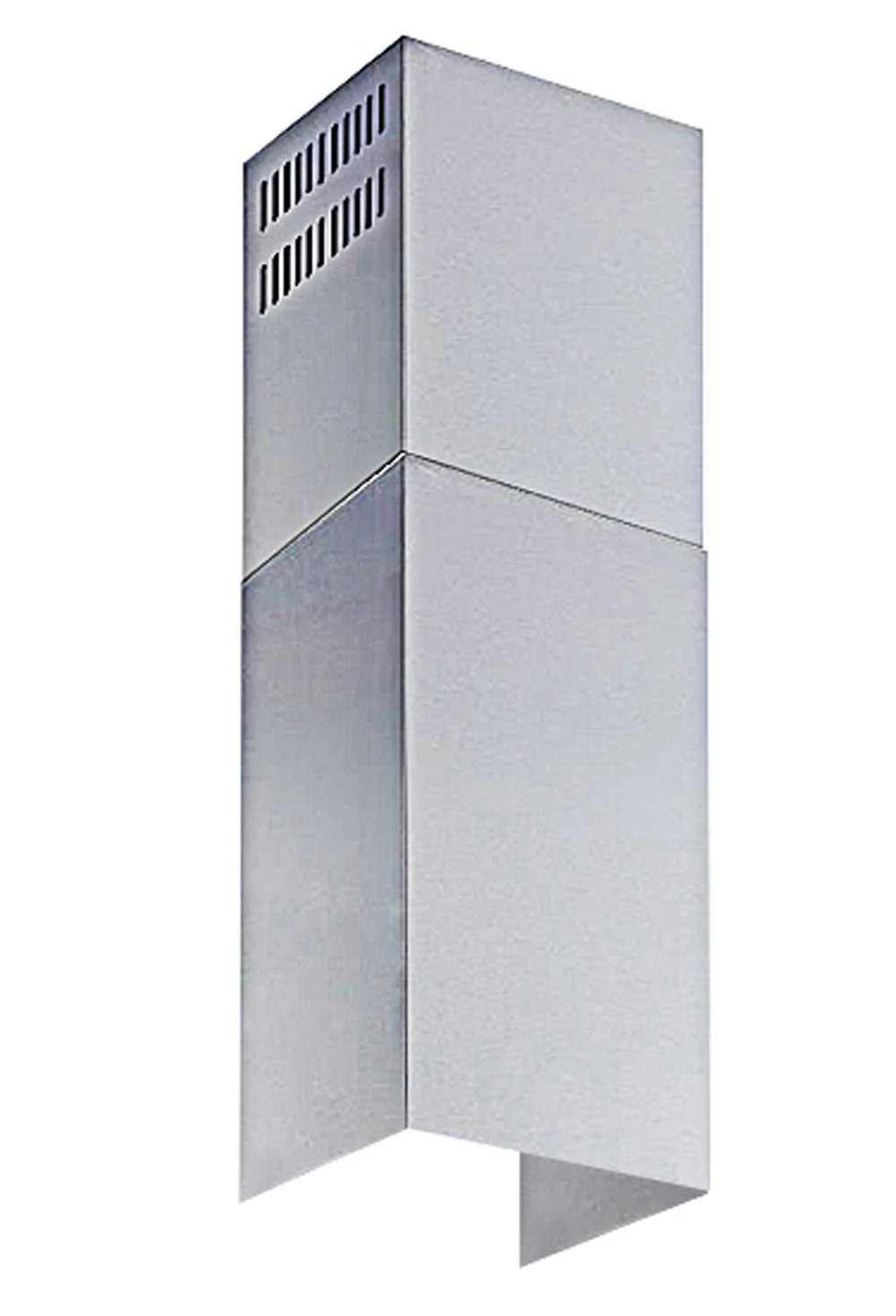 Winflo Stainless Steel Chimney Extension up to 11ft. Ceiling for Winflo Convertible Wall Mount Range Hood upper and lower piece set product image