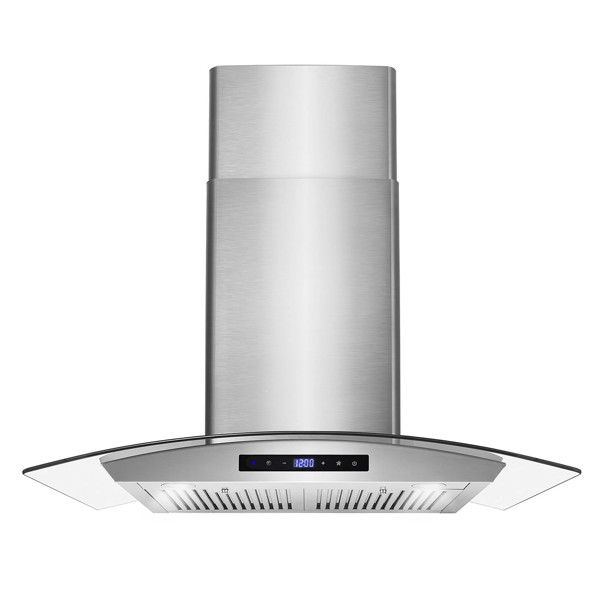 COSMO COS-668WRCS75 30 in. Vista Collection 380 CFM Ducted Wall Mount Range Hood, Touch Controls, LED Lights, Stainless Steel product image