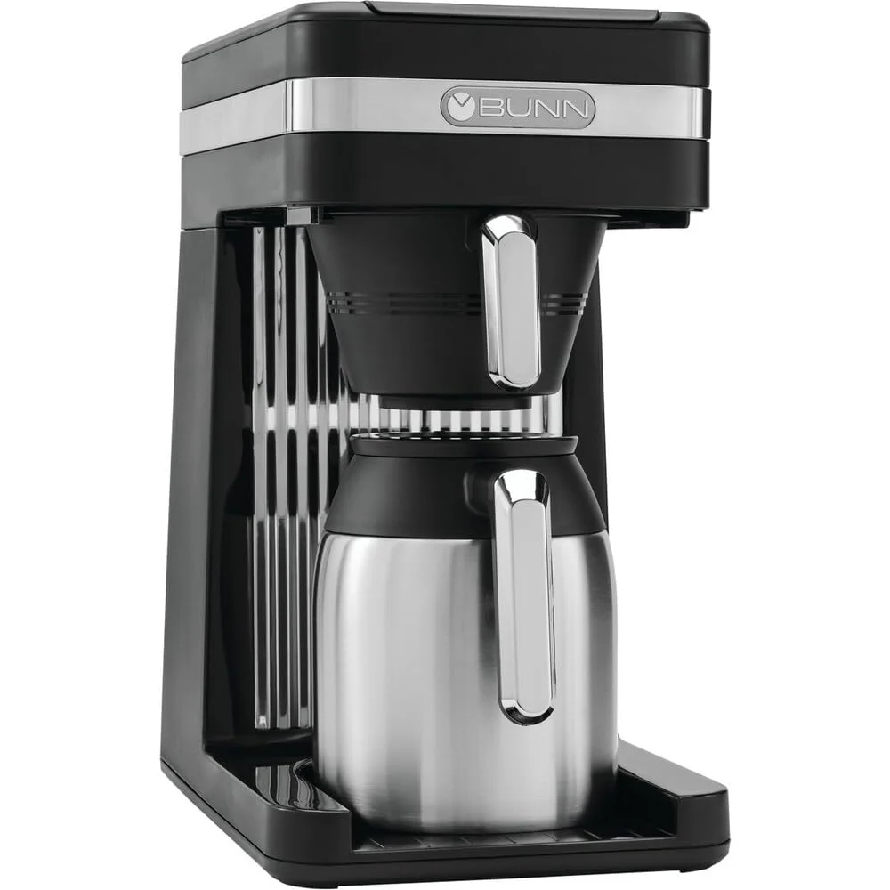 BUNN 55200 CSB3T Speed Brew Platinum Thermal Coffee Maker Stainless Steel, 10-Cup, Black product image