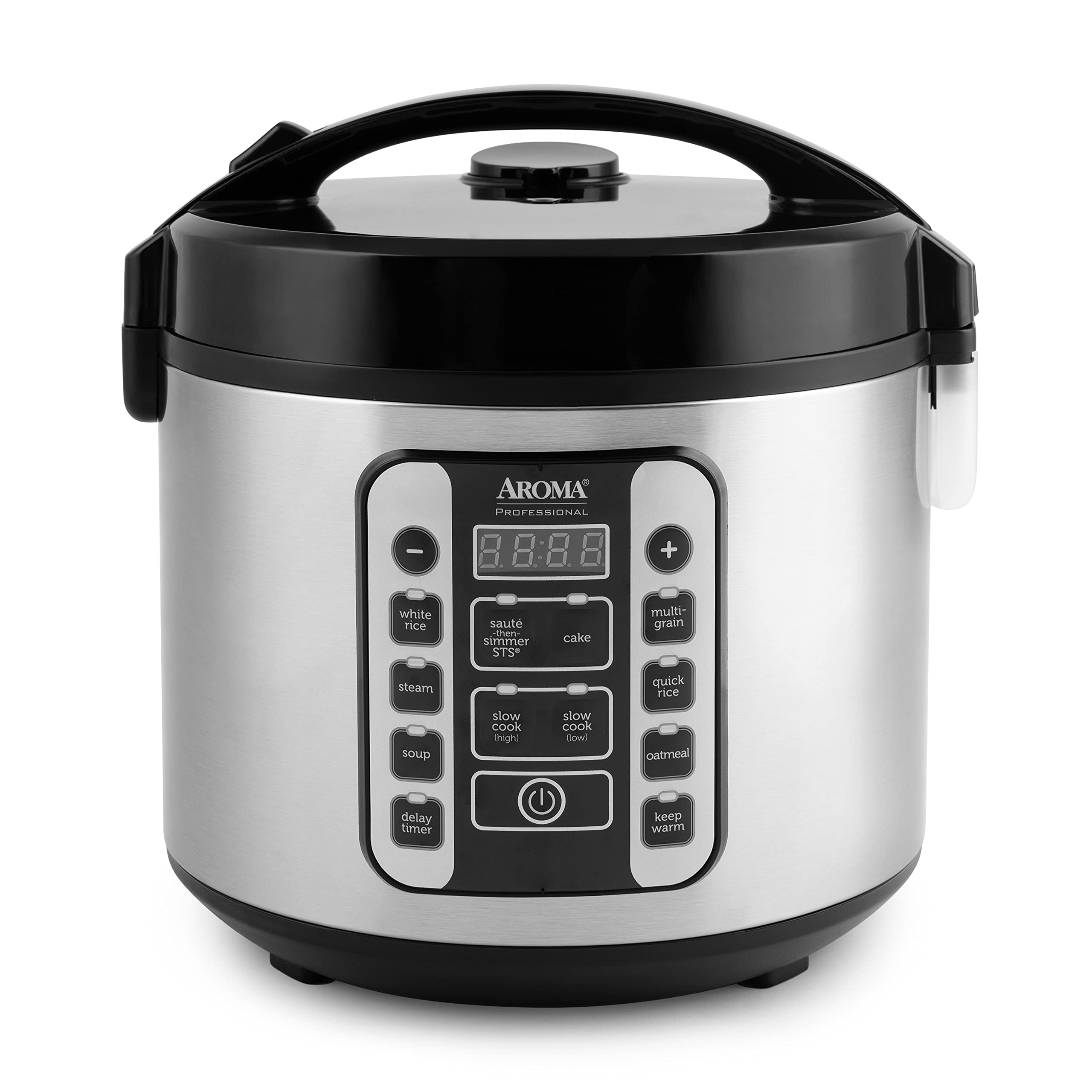Aroma Housewares AROMA® Professional 20-Cup Cooked / 5Qt. Digital Rice Cooker, Steamer, and Slow Cooker Pot with 10 Smart Cooking Modes, Including Sauté-then-Simmer® product image