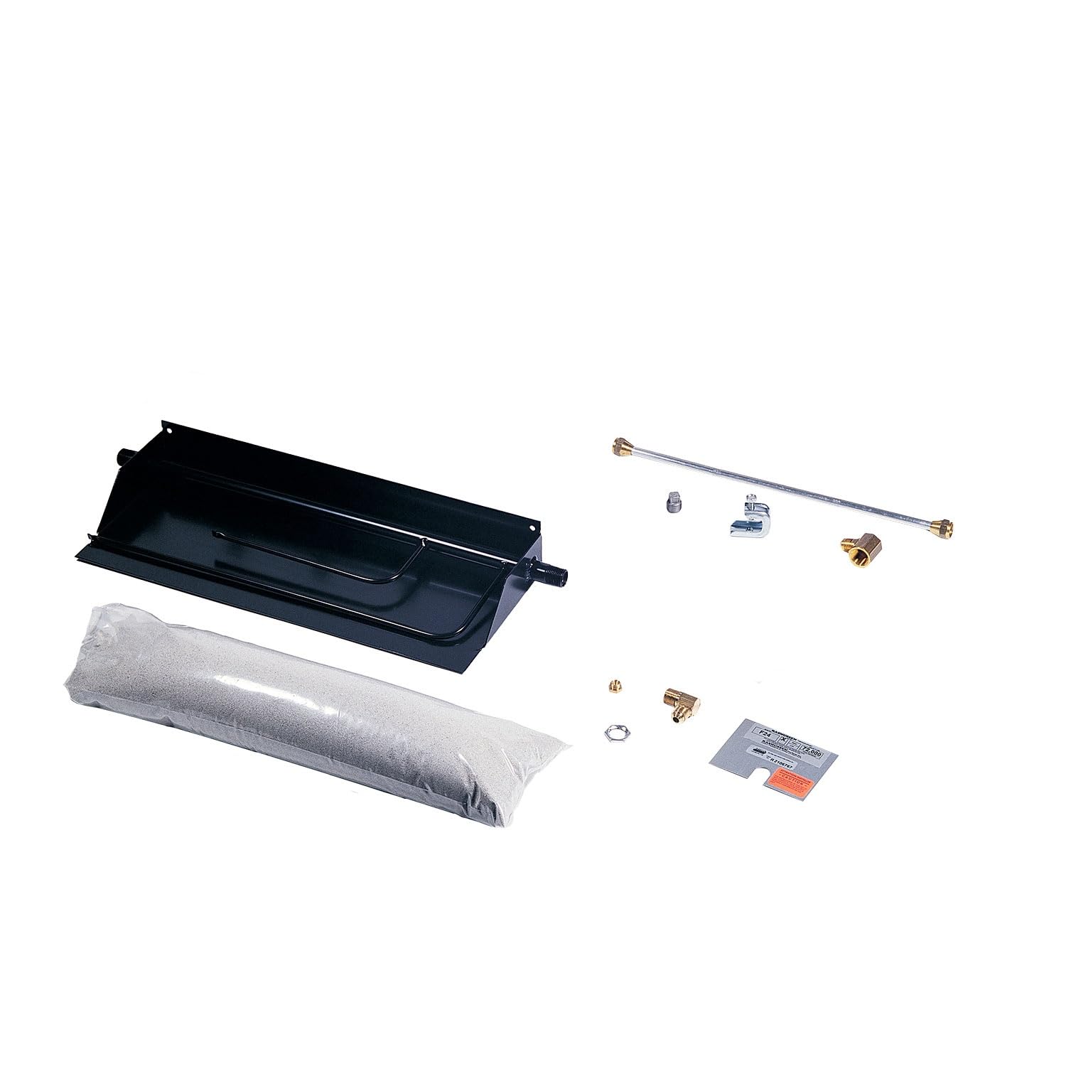 Rasmussen Flaming Ember Xtra Vented Fireplace Burner Kit FX20-N, Natural Gas, 14.375-Inches product image