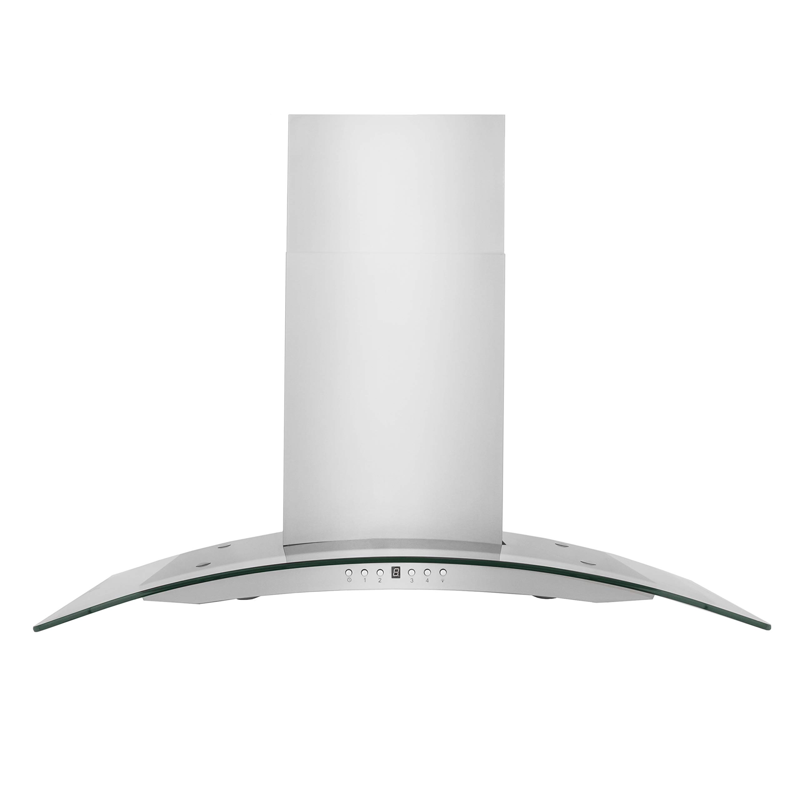ZLINE 48" Convertible Vent Wall Mount Range Hood in Stainless Steel & Glass KN4-48 product image
