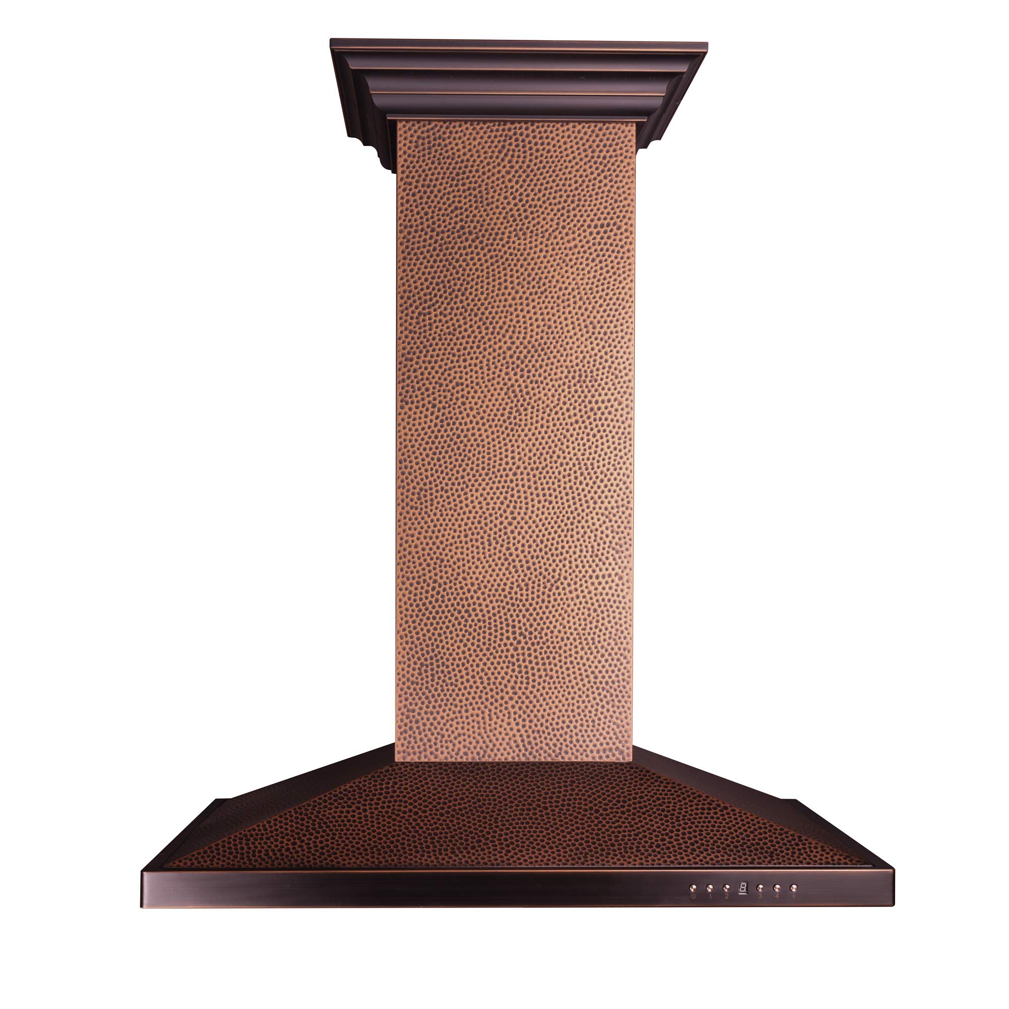 ZLINE 30 in. Designer Series Hand Hammered Copper Island Mount Range Hood 8GL2Hi-30 product image