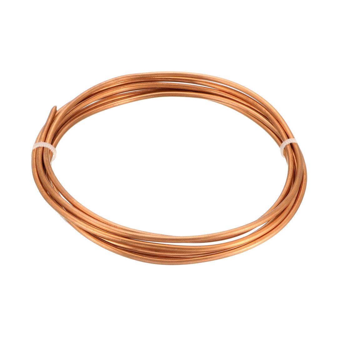 uxcell Refrigeration Tubing, 3/32" OD x 3/64" ID x 9.8 Ft Soft Coil Copper Tubing product image