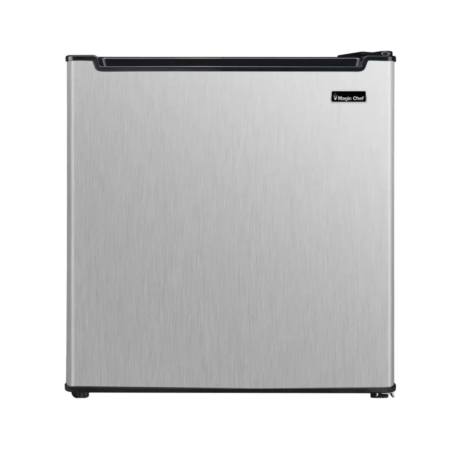 Magic Chef 1.7-cu. ft. Mini Fridge in Stainless Steel, Small Compact All Refrigerator with No Freezer for Bedroom, Apartment, Dorm Room, Office product image