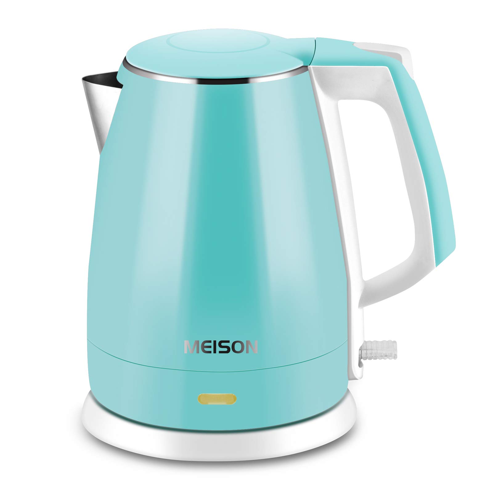 Electric KettleBPA Free, Double Wall Water Boiler Heater, Stainless Steel Interior, Cool Touch Coffee Pot & Tea Kettle, Auto Shut-Off and Boil-Dry Protection, 1.5L, 2 Year Warranty product image