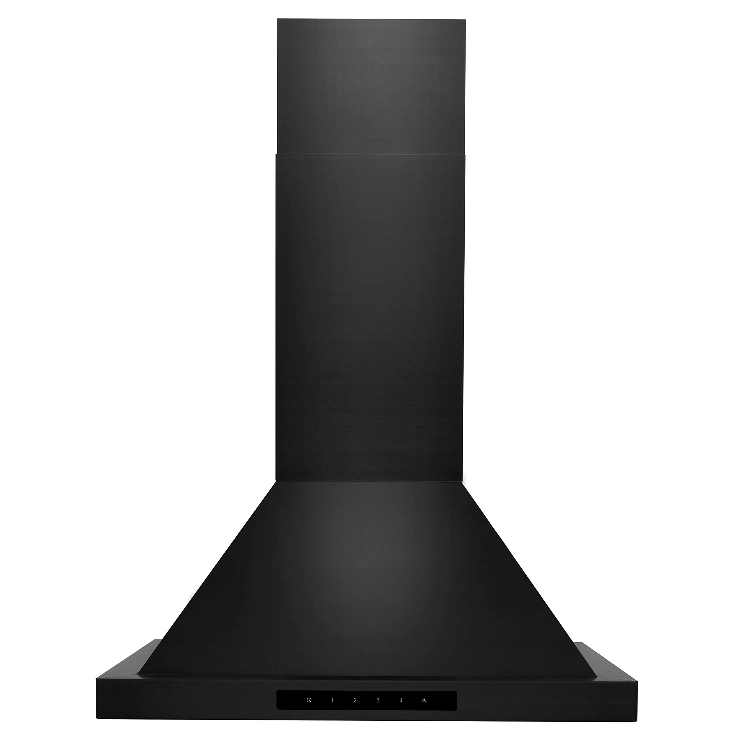 ZLINE Convertible Vent Wall Mount Range Hood in Black Stainless Steel BSKBN 24 product image
