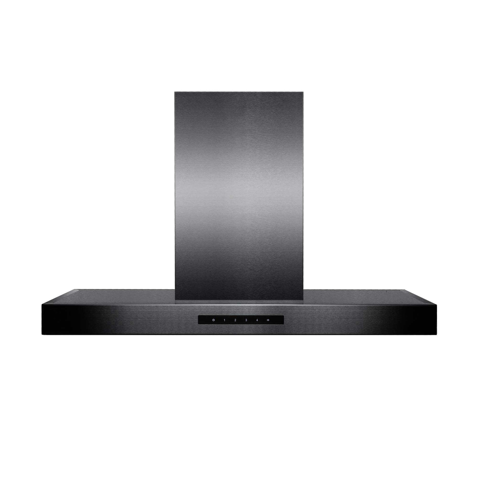 ZLINE 36" Convertible Island Mount Range Hood in Black Stainless Steel BSKE2iN-36 product image