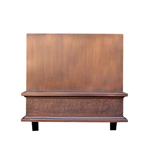 Copper-Enhanced SINDA Wall Mount Range Hood with Commercial Vent