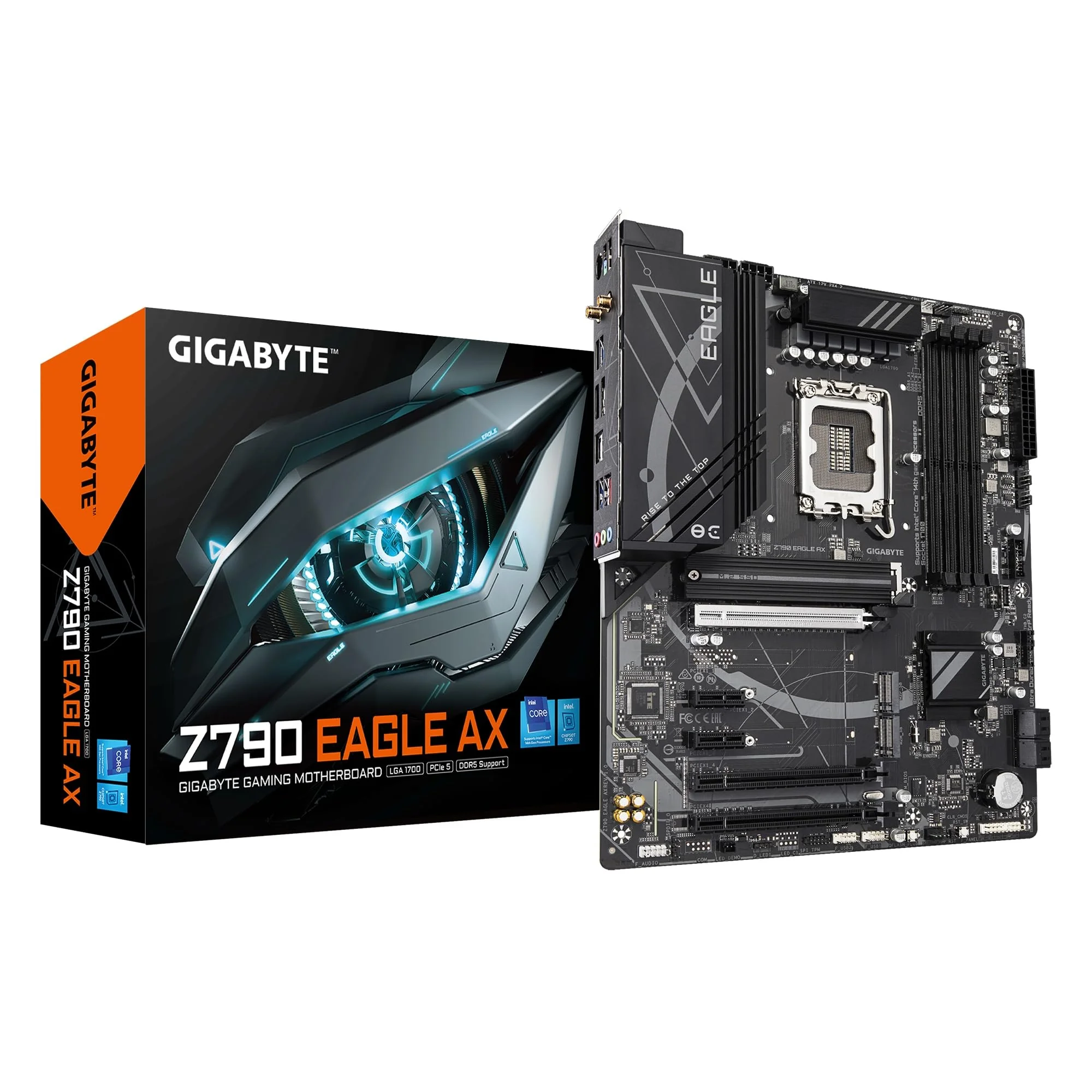 Gigabyte Ultra Durable Z790 EAGLE AX Gaming Desktop Motherboard.