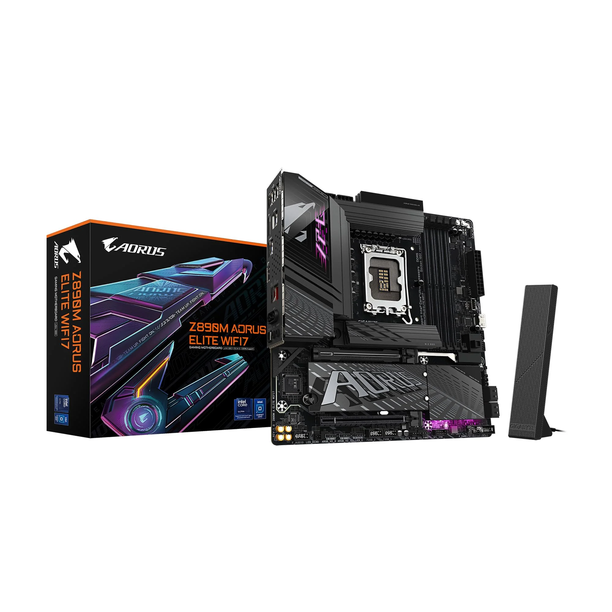 GIGABYTE Z890M AORUS Elite WIFI7 DDR5 M.ATX Motherboard Review