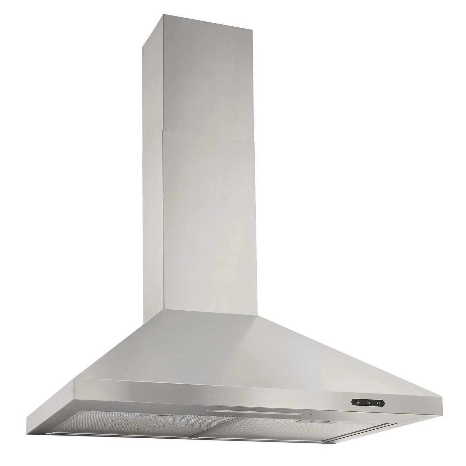 Broan-NuTone EW4830SS Stainless Steel LED, 400 30-inch Wall-Mount Convertible Chimney-Style Range Hood with 3-Speed Exhaust Fan and Light, 460 Max Blower CFM product image