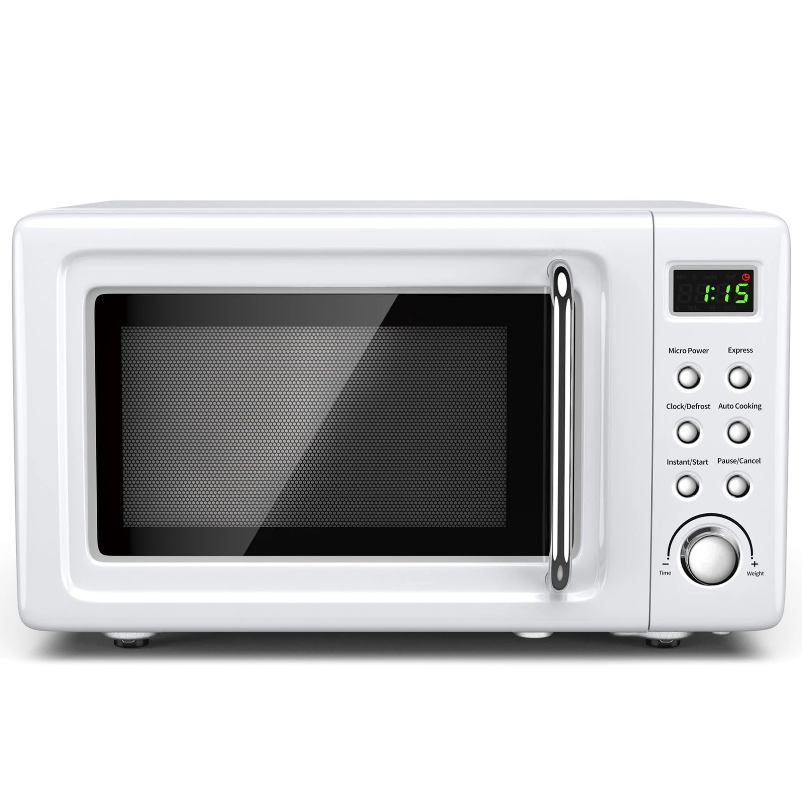 Retro Style Large Capacity Countertop Microwave Oven Review