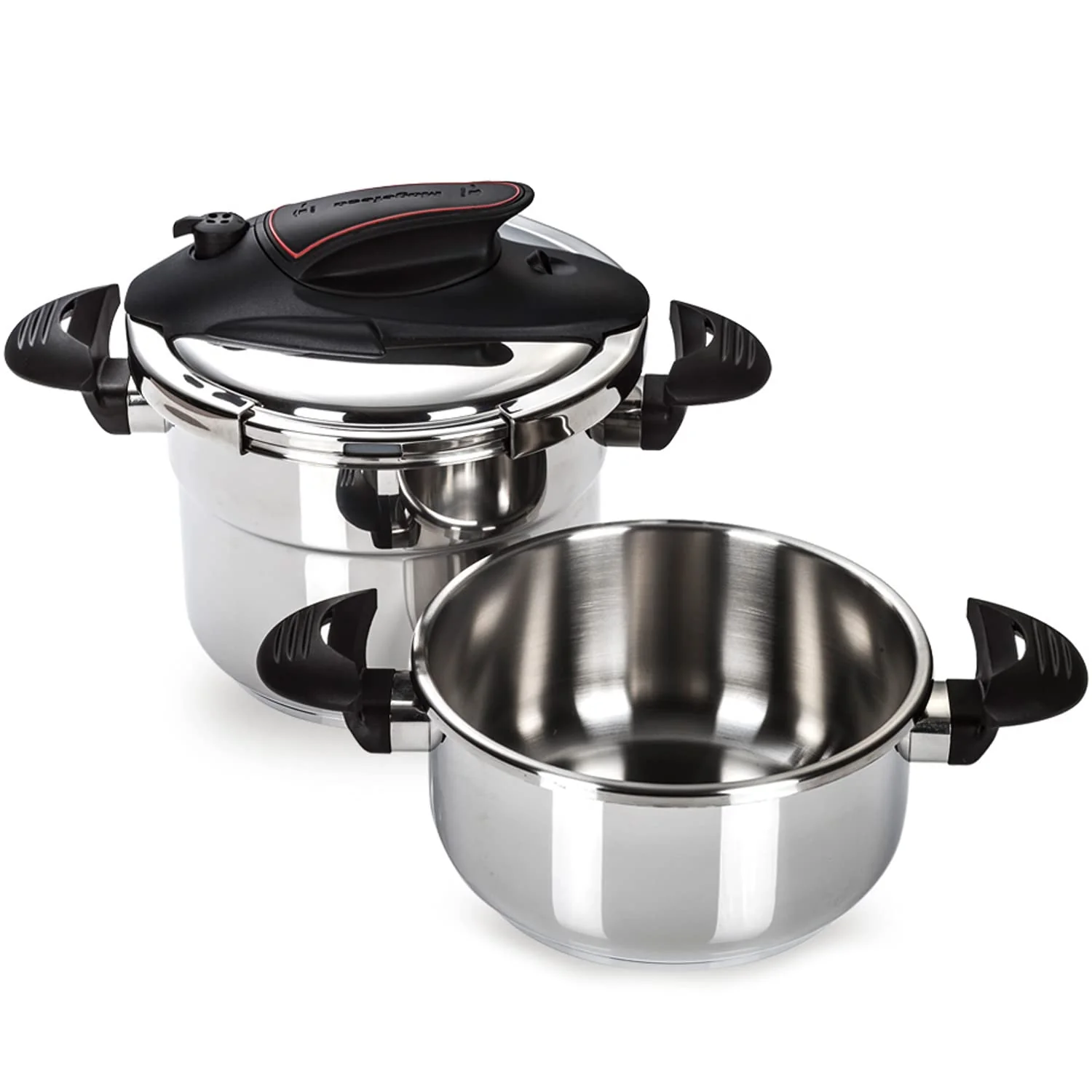 MAGEFESA Prisma Pressure Cooker with Dual Capacity and Advanced.