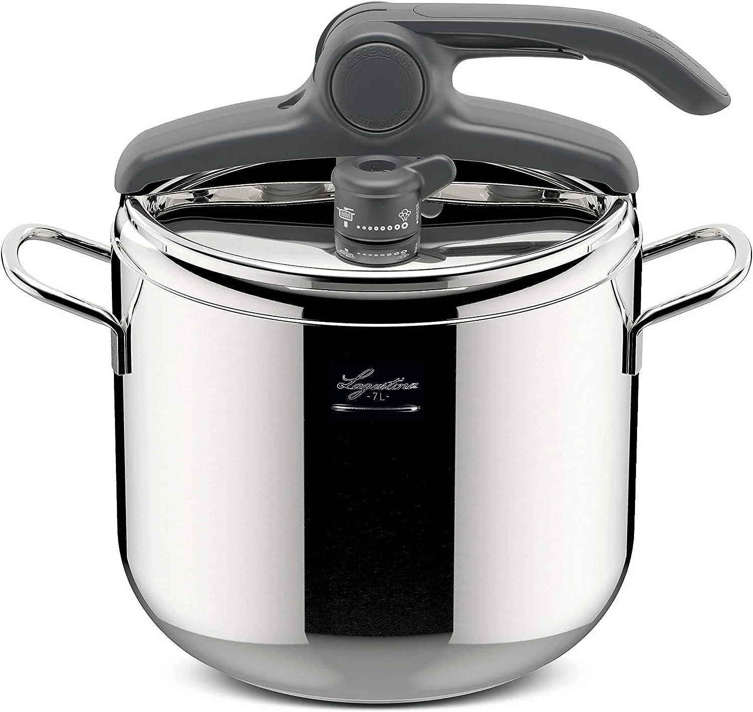 Lagostina Pressure Cooker with Stainless Steel Construction