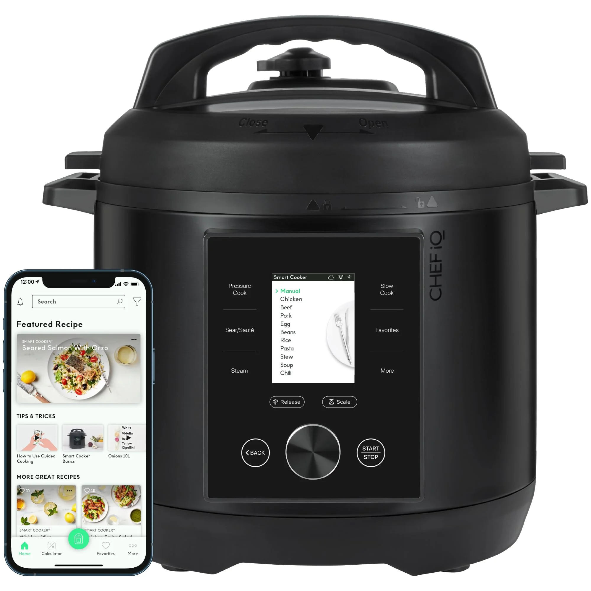 CHEF iQ Smart Pressure Cooker with WiFi Integration
