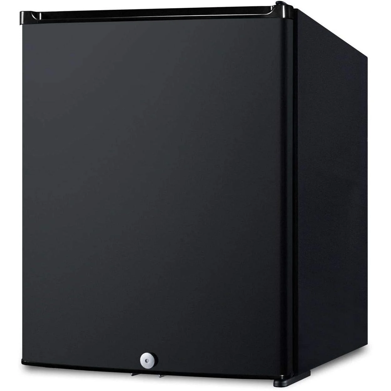 Summit Appliance MB12B Compact Minibar, Black; 16" Wide, 0.7 cu.ft Capacity, Digital Controls, Compressor-Based Cooling System, Factory Installed Lock, Led Lighting, White Interior, Leveling Legs product image