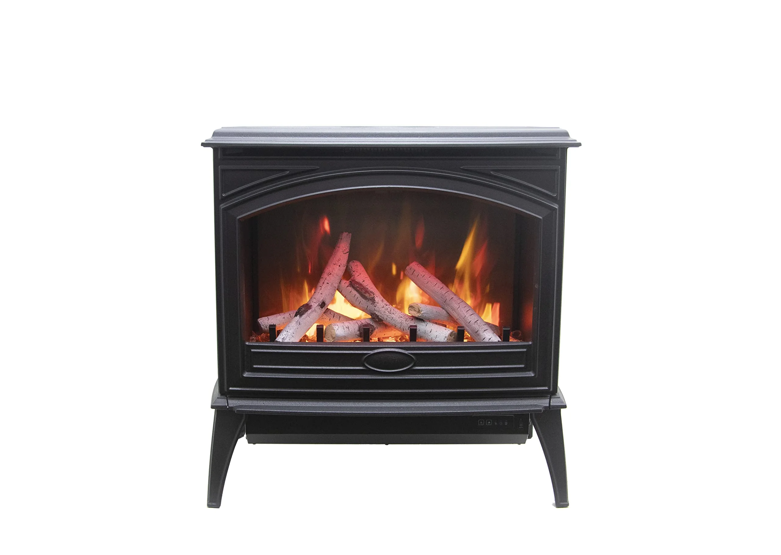 Cast Iron Efficiency in the Sierra Flame E-70 Electric Fireplace