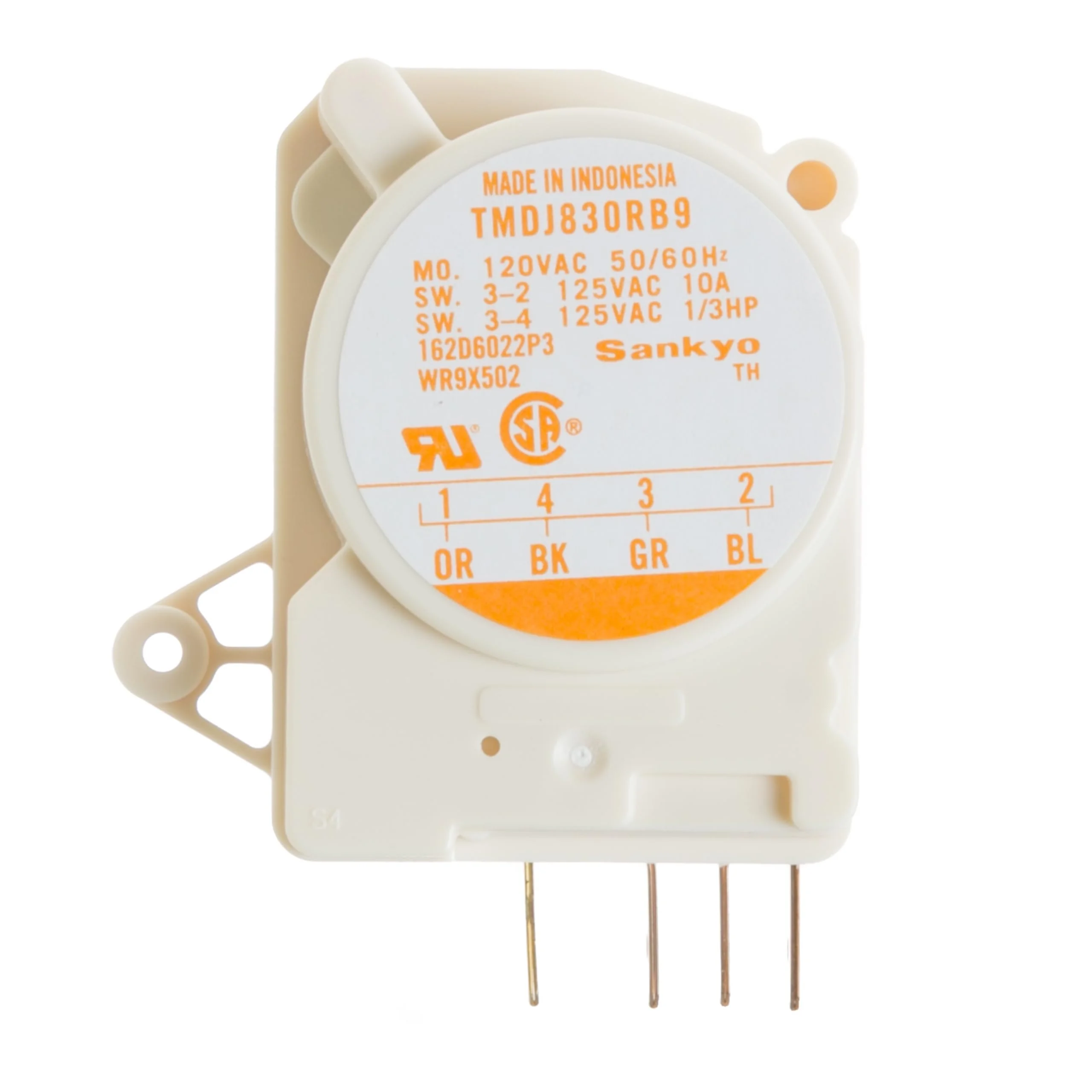 Compact and Efficient: The GE Appliances WR9X502 Defrost Timer.