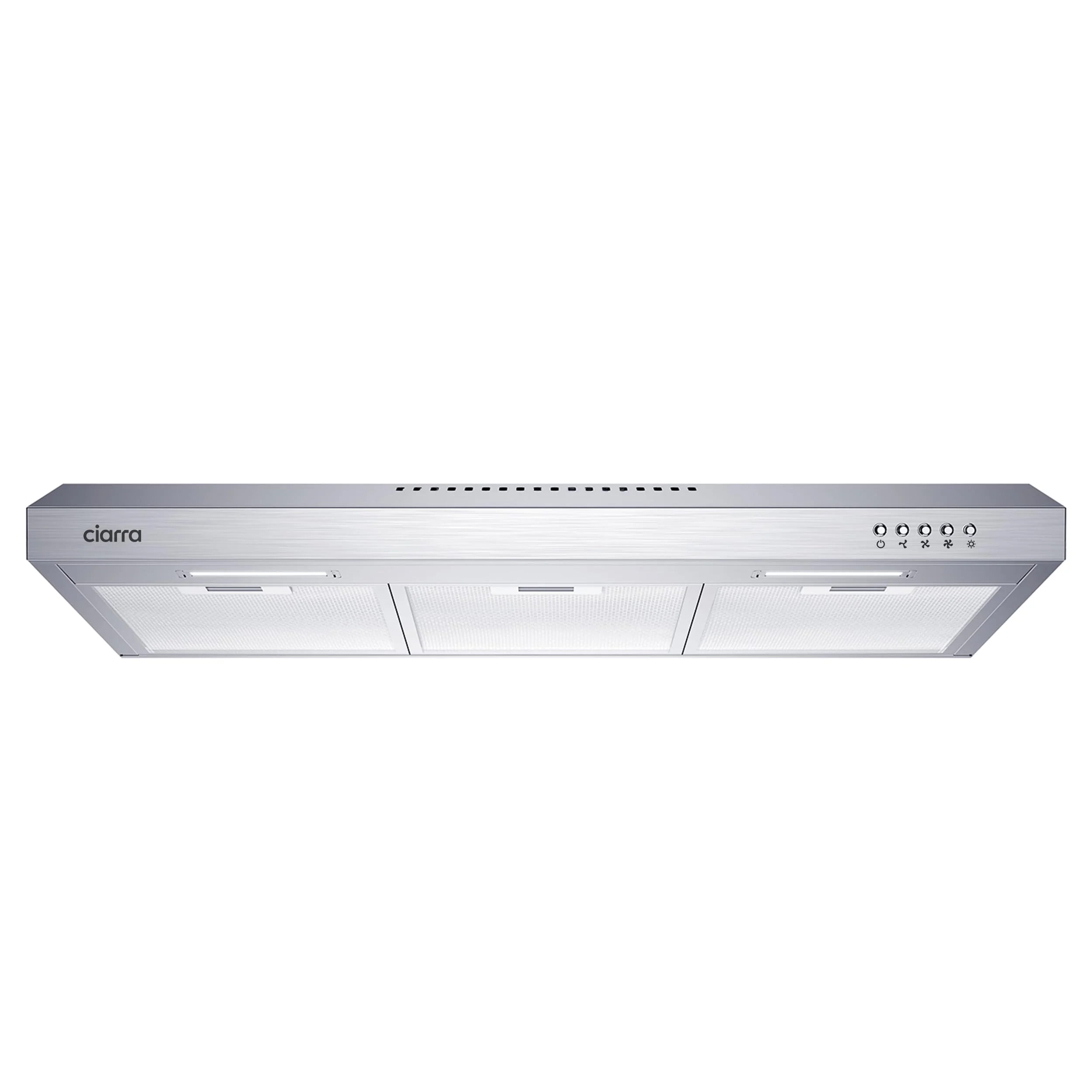CIARRA Ductless Range Hood 30 Inch Under Cabinet Ventilation