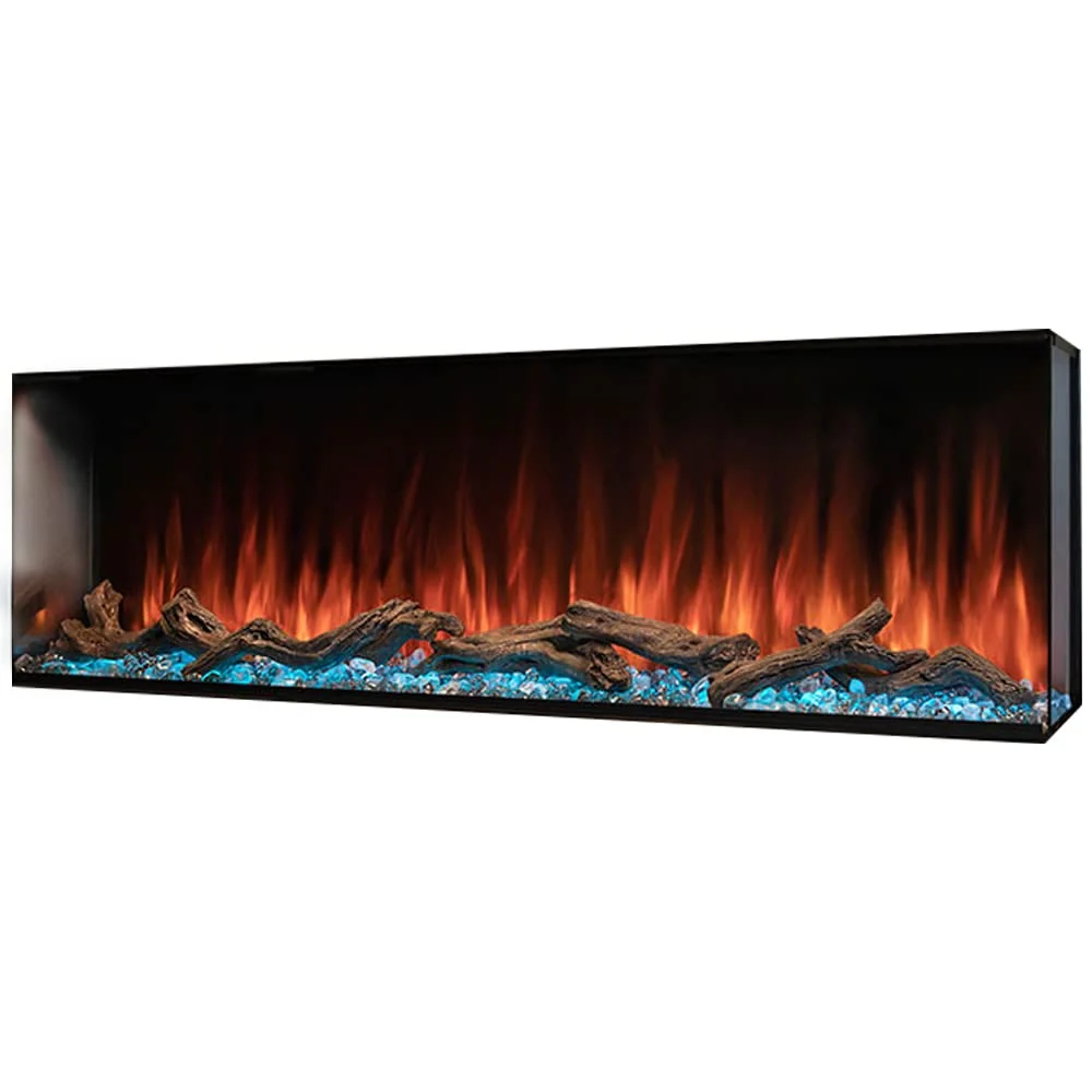 Modern Flames Landscape Series Pro MultiView 3-Sided Wall Mount/Built-In Electric Fireplace LPM-6816-TH-WTC/LP, 68-Inch, Wireless Thermostat & Full Wall Control product image