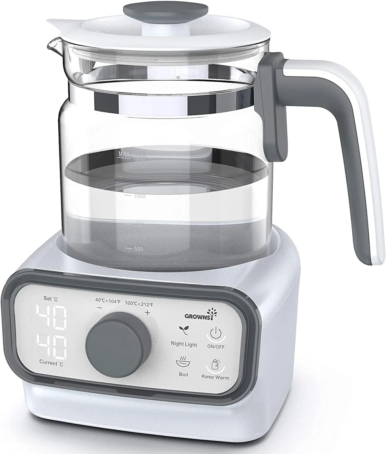 GROWNSY Baby Instant Warmer Glass Water Boiler Review
