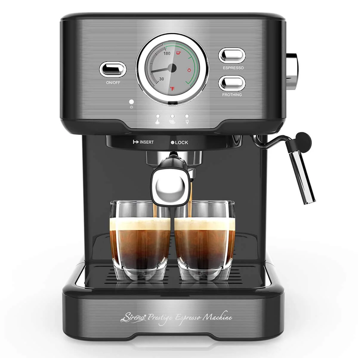 Sirena Prestige Espresso Machine: A Professional Grade Option.