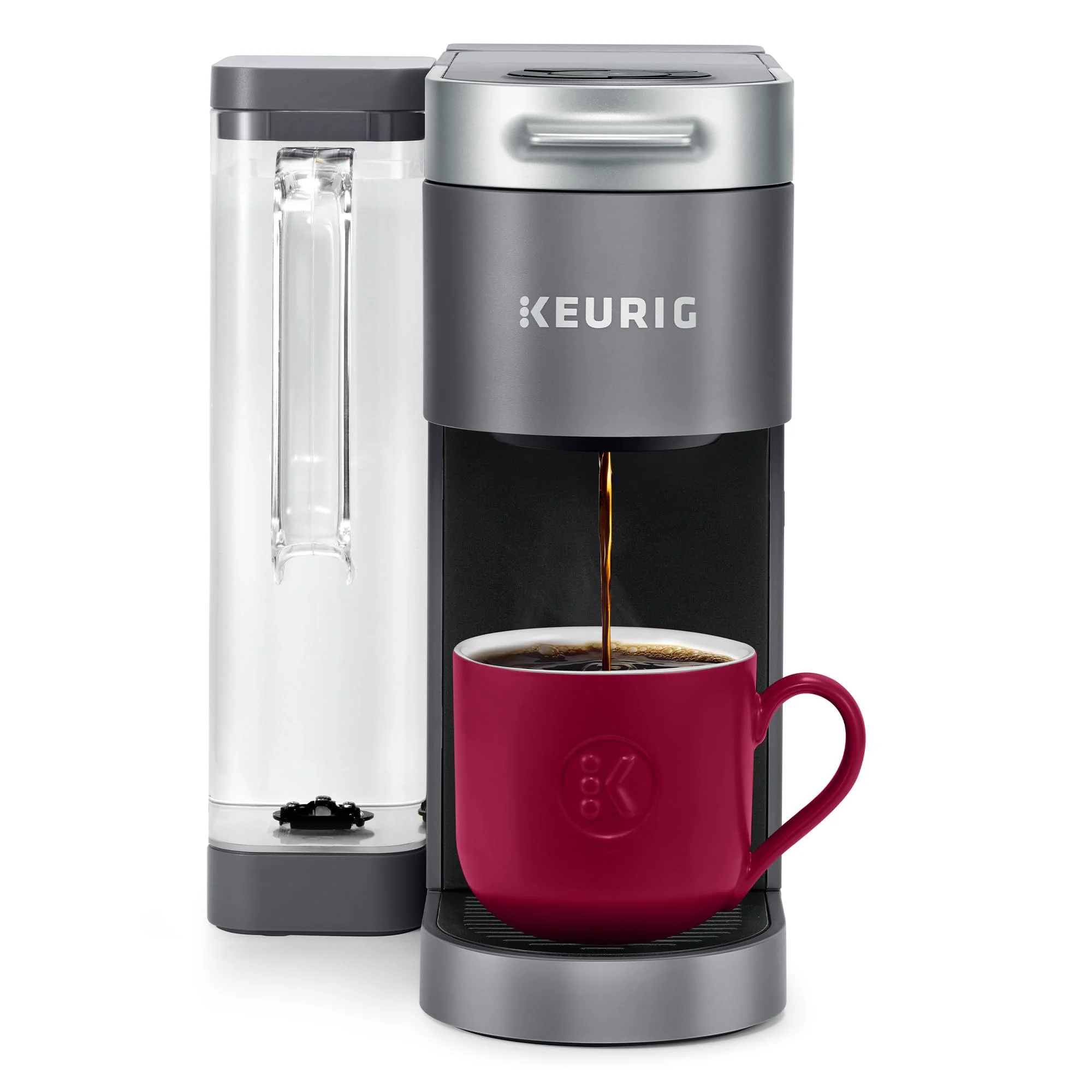 Keurig K-Supreme Single Serve K-Cup Pod Coffee Maker, MultiStream Technology, 4 Brew Sizes, 66oz Dual-Position Removable Reservoir, Gray product image