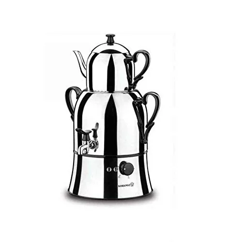Stainless Steel Electric Turkish Tea Maker Review — korkmaz