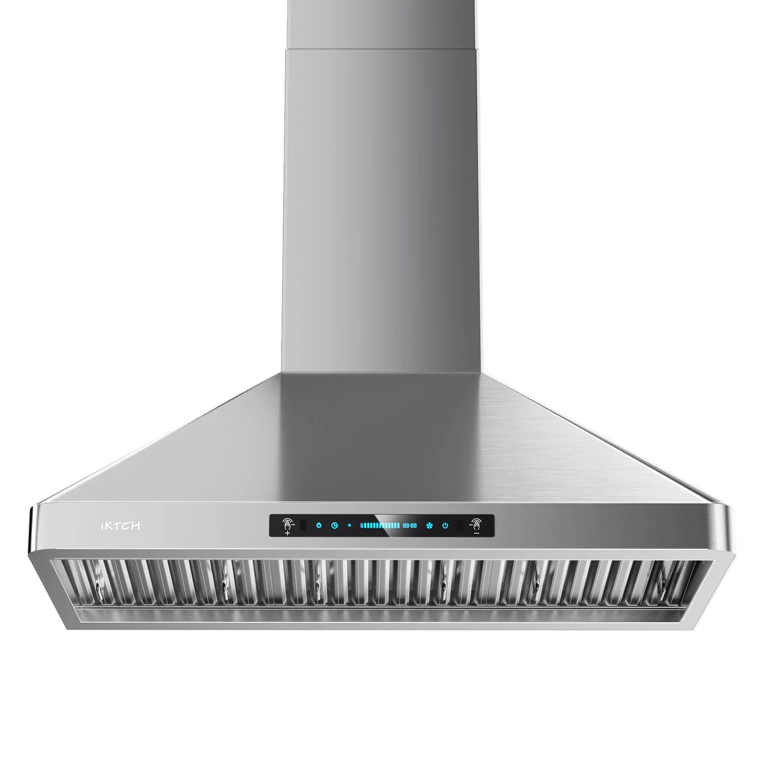 IKTCH Wall-Mounted 900 CFM Ductless Stainless Steel Range Hood