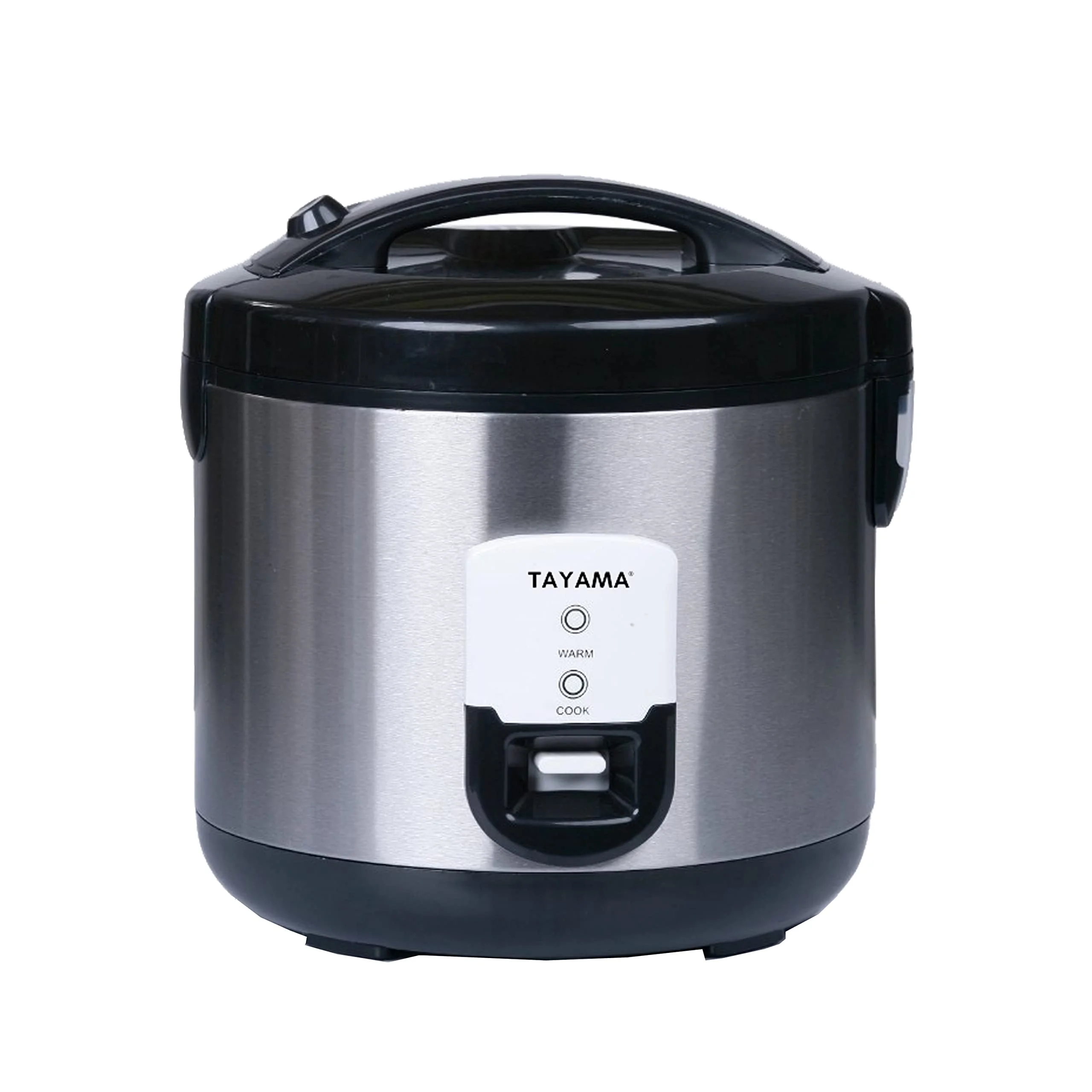 Tayama 20-Cup Stainless Steel Automatic Rice Cooker & Food Steamer, Black product image