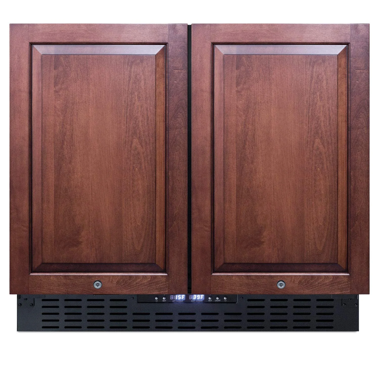 Summit 36" Compact Side-by-Side Refrigerator Freezer