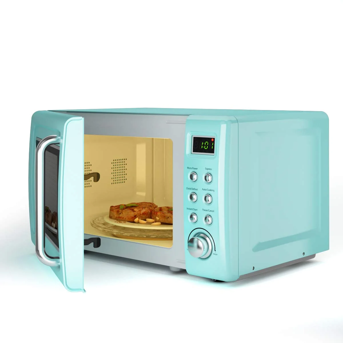 Retro-Style Countertop Microwave Oven Review
